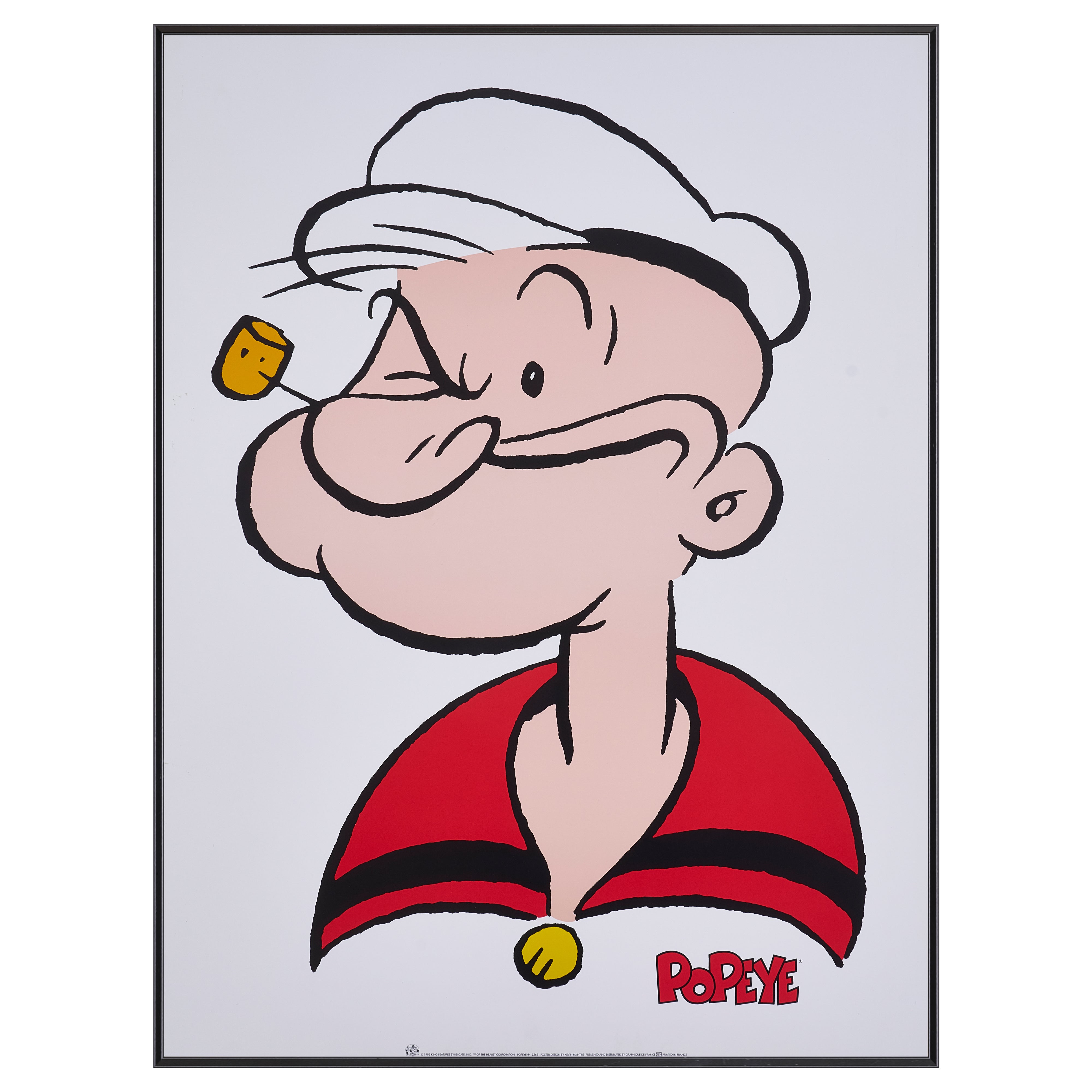【限定10枚】POPEYE - KINGS FEATURES SYNDICATE 1992 / 映画ポスター