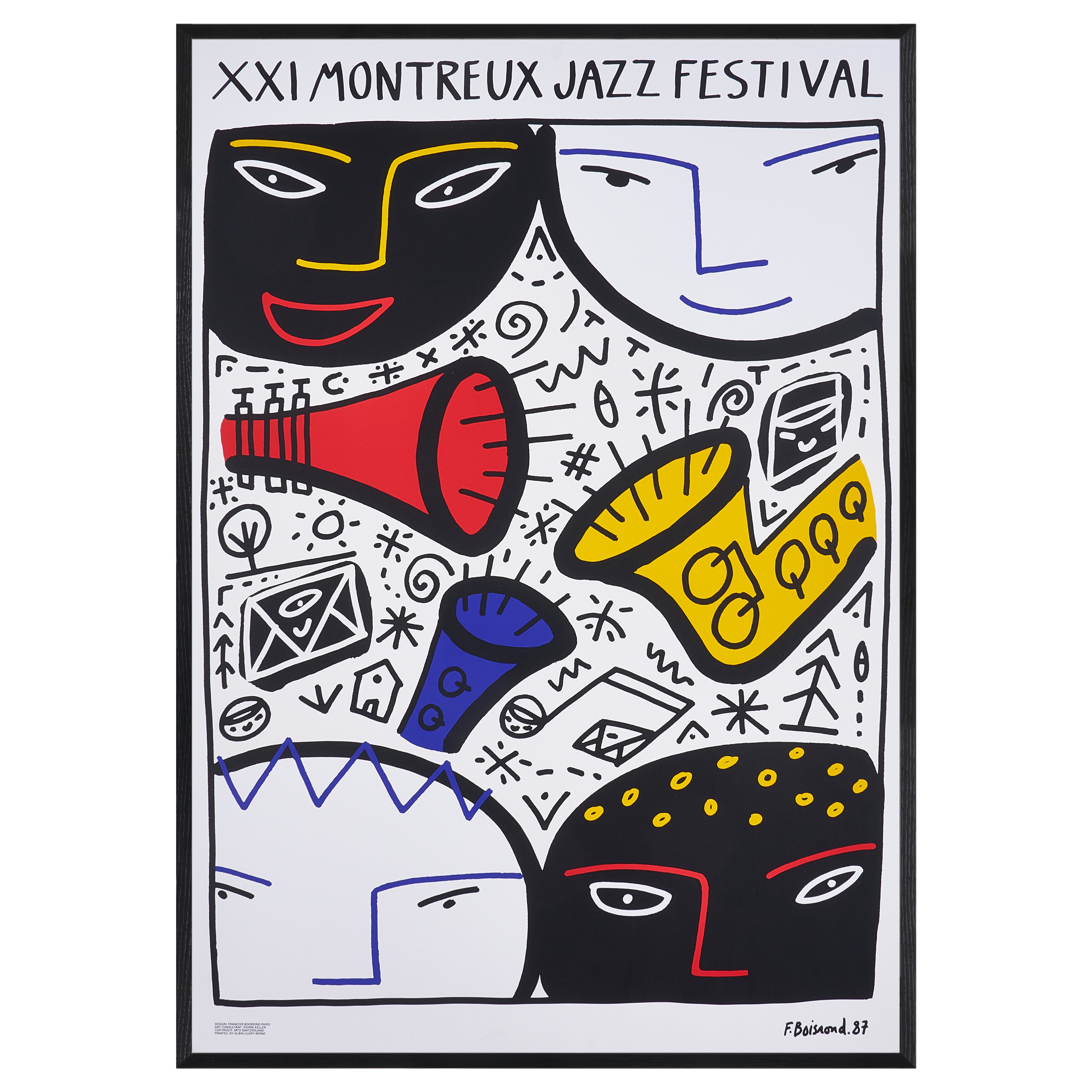 【限定10枚】MONTREUX JAZZ FESTIVAL 1987 / フランソワ・ボワロン