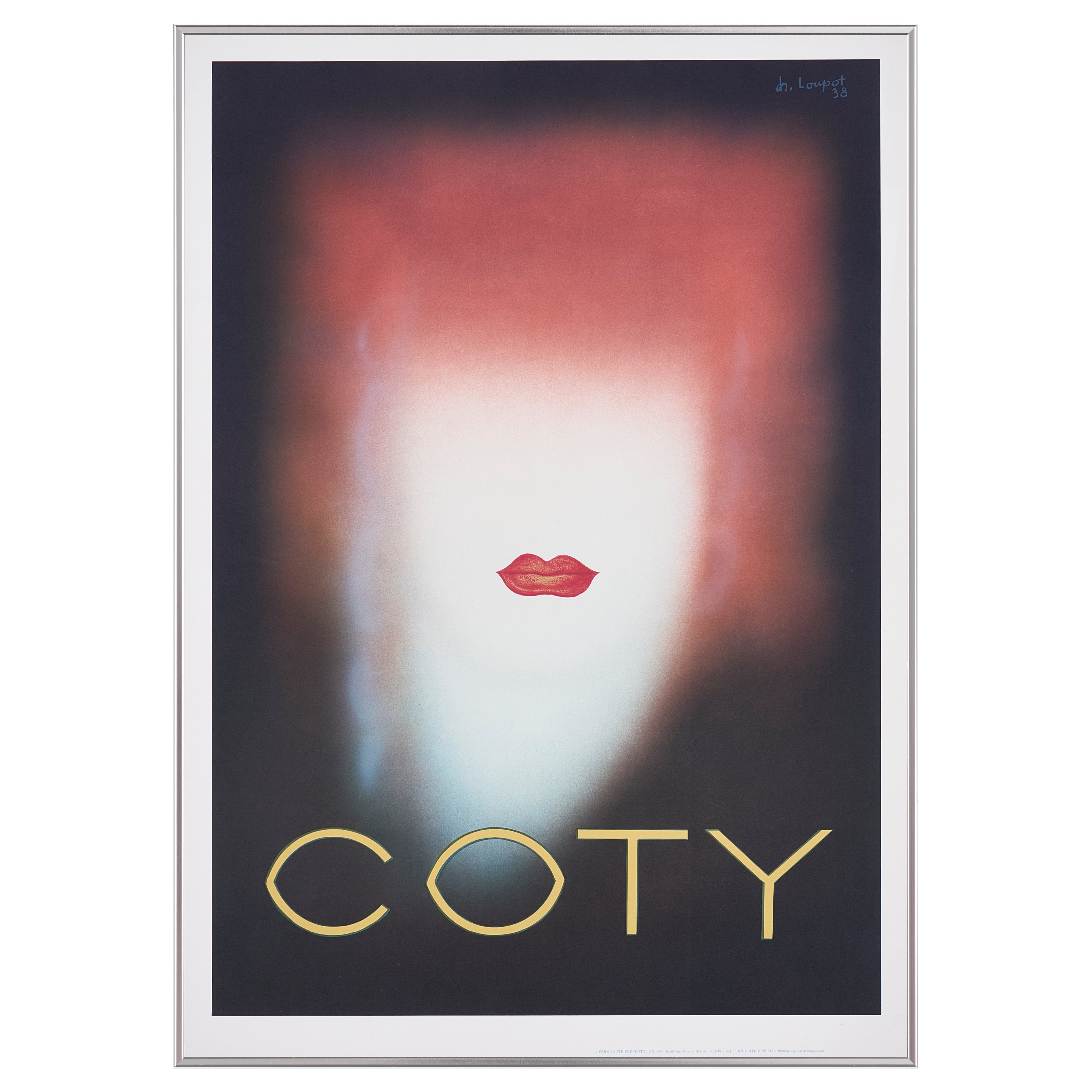 【限定10枚】COTY 1938 - PSP Ltd. 1980 / シャルル・ルーポ