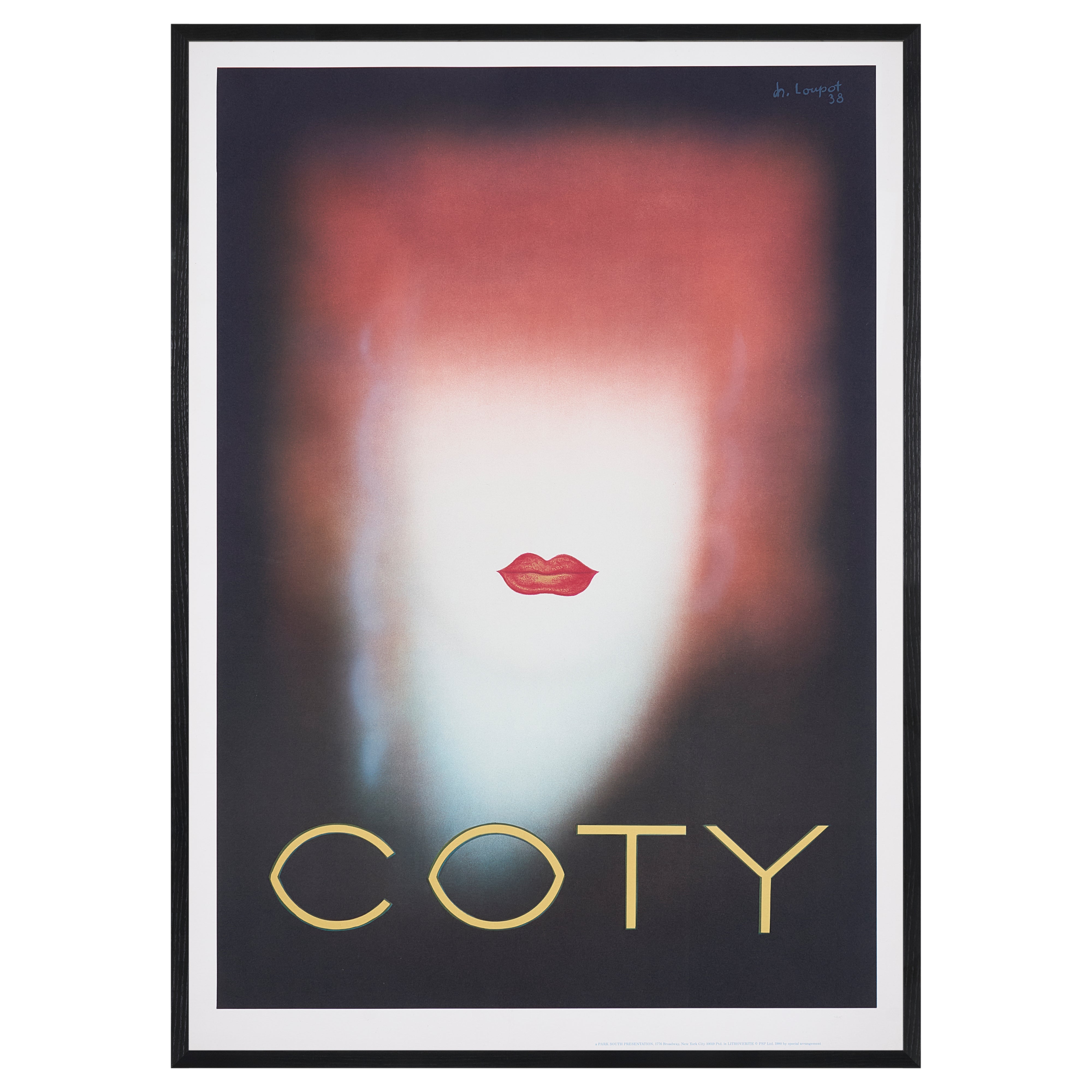 【限定10枚】COTY 1938 - PSP Ltd. 1980 / シャルル・ルーポ