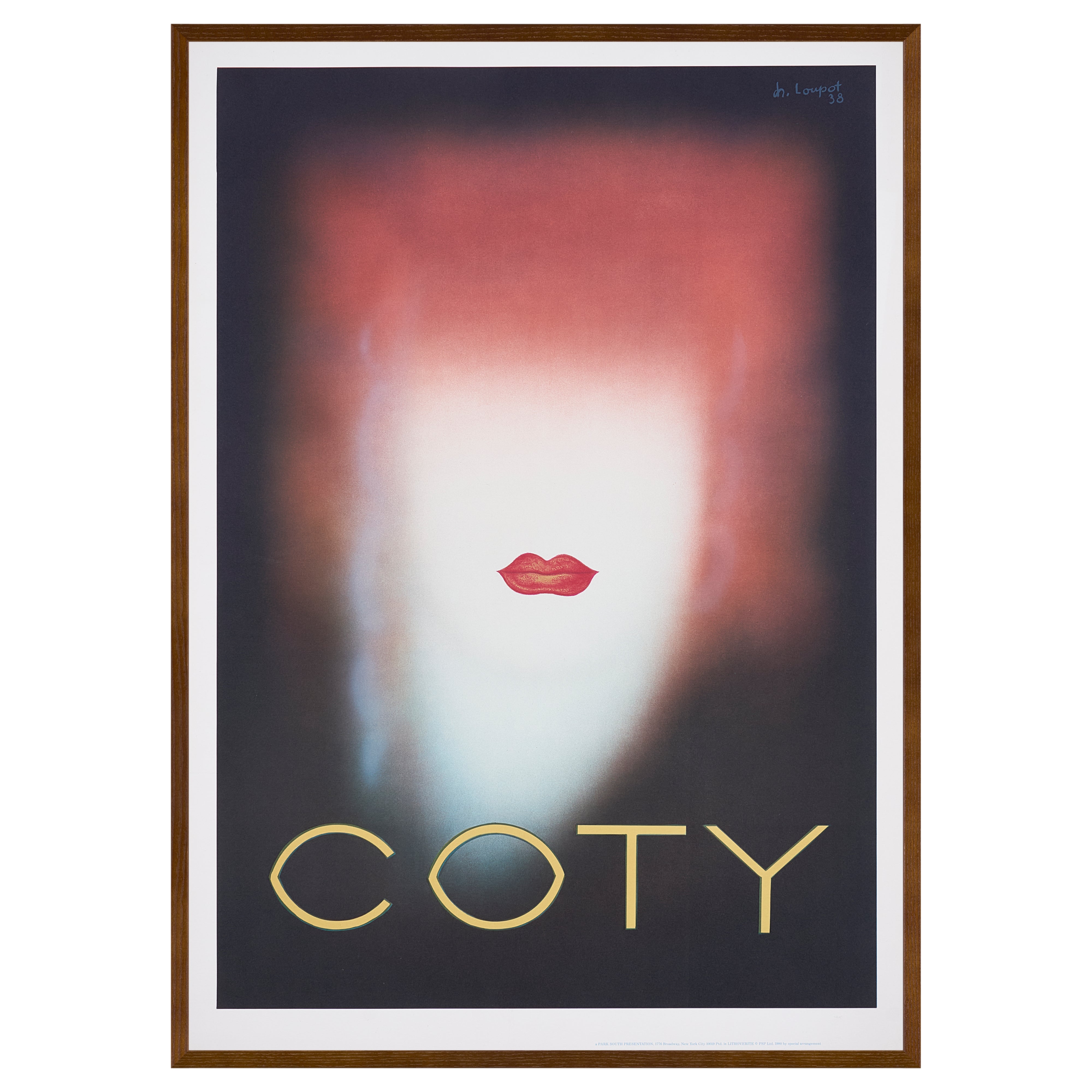 【限定10枚】COTY 1938 - PSP Ltd. 1980 / シャルル・ルーポ