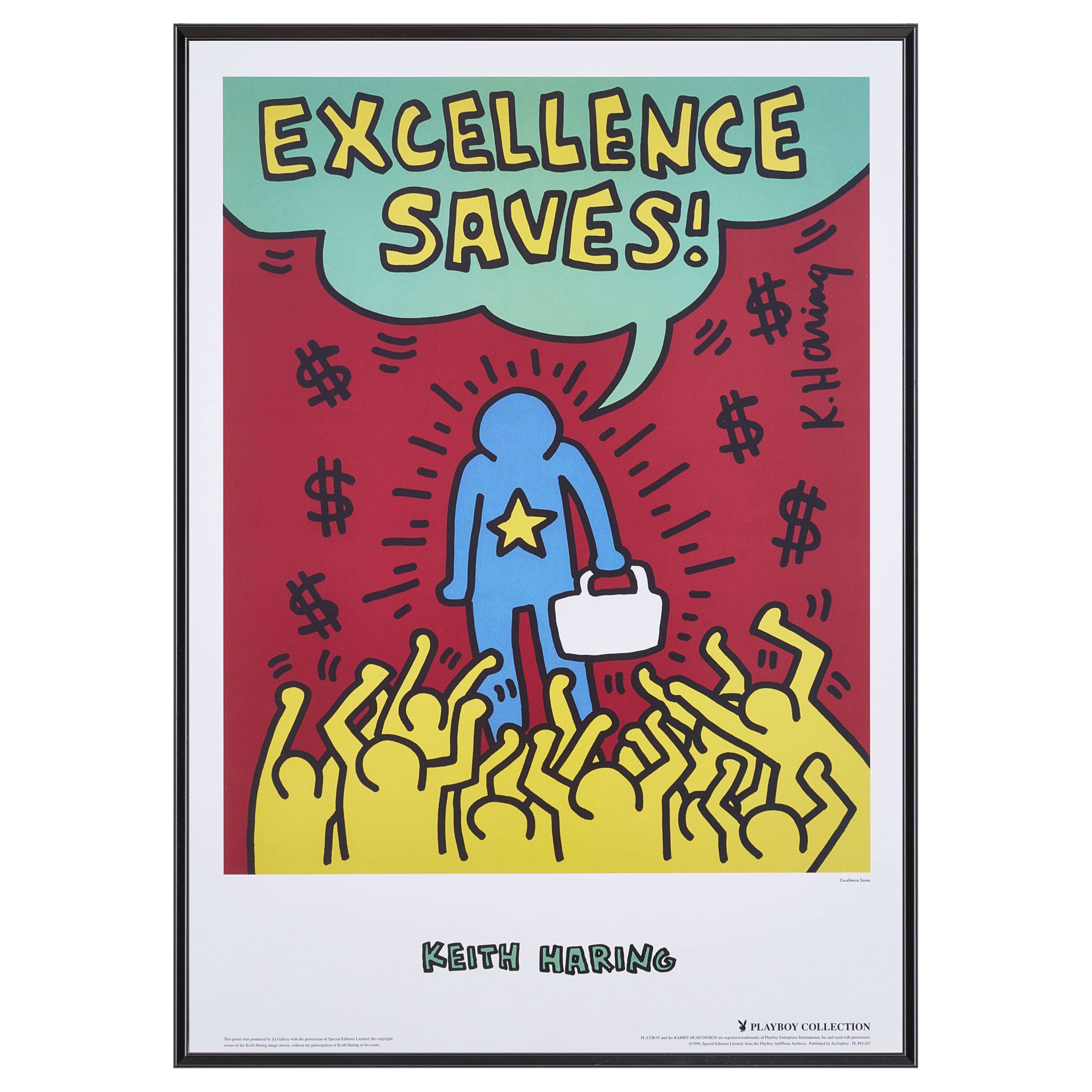 【限定10枚】Excellence Saves 1990 - Za Gellery 1999 / キース・へリング