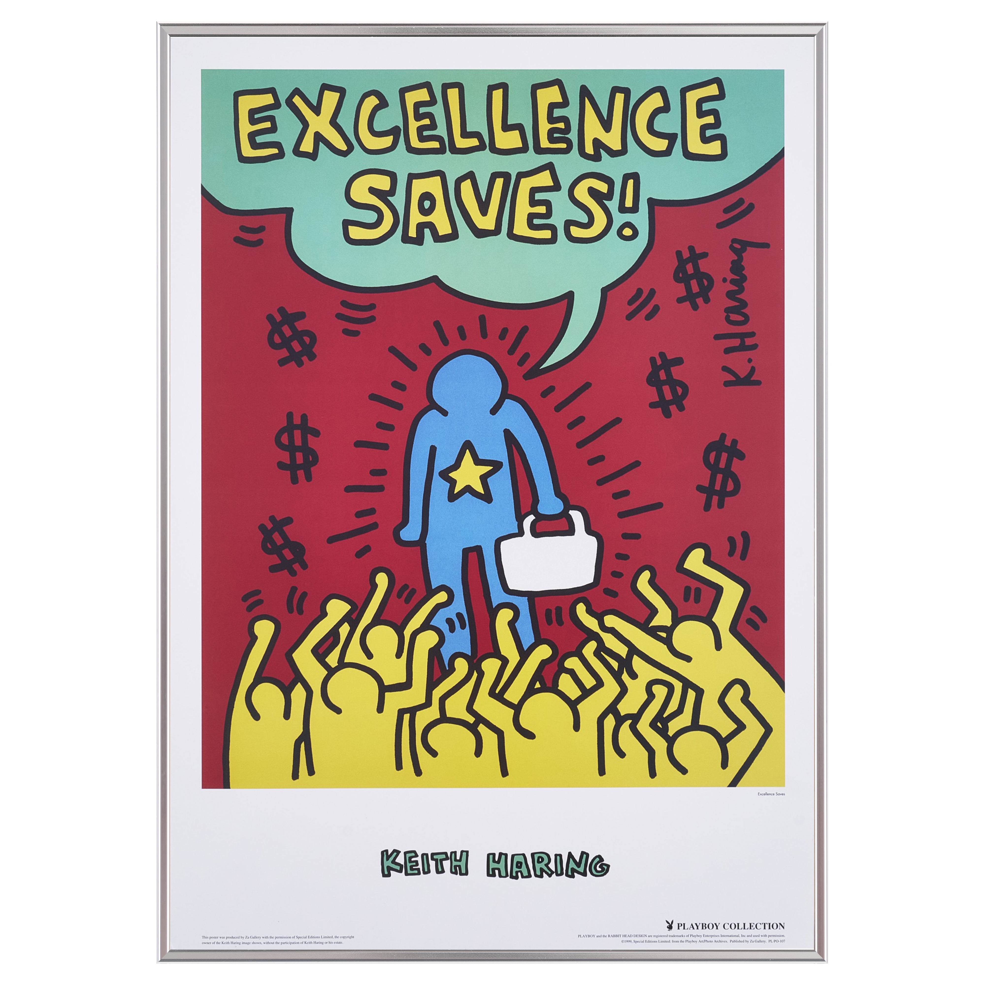 【限定10枚】Excellence Saves 1990 - Za Gellery 1999 / キース・へリング