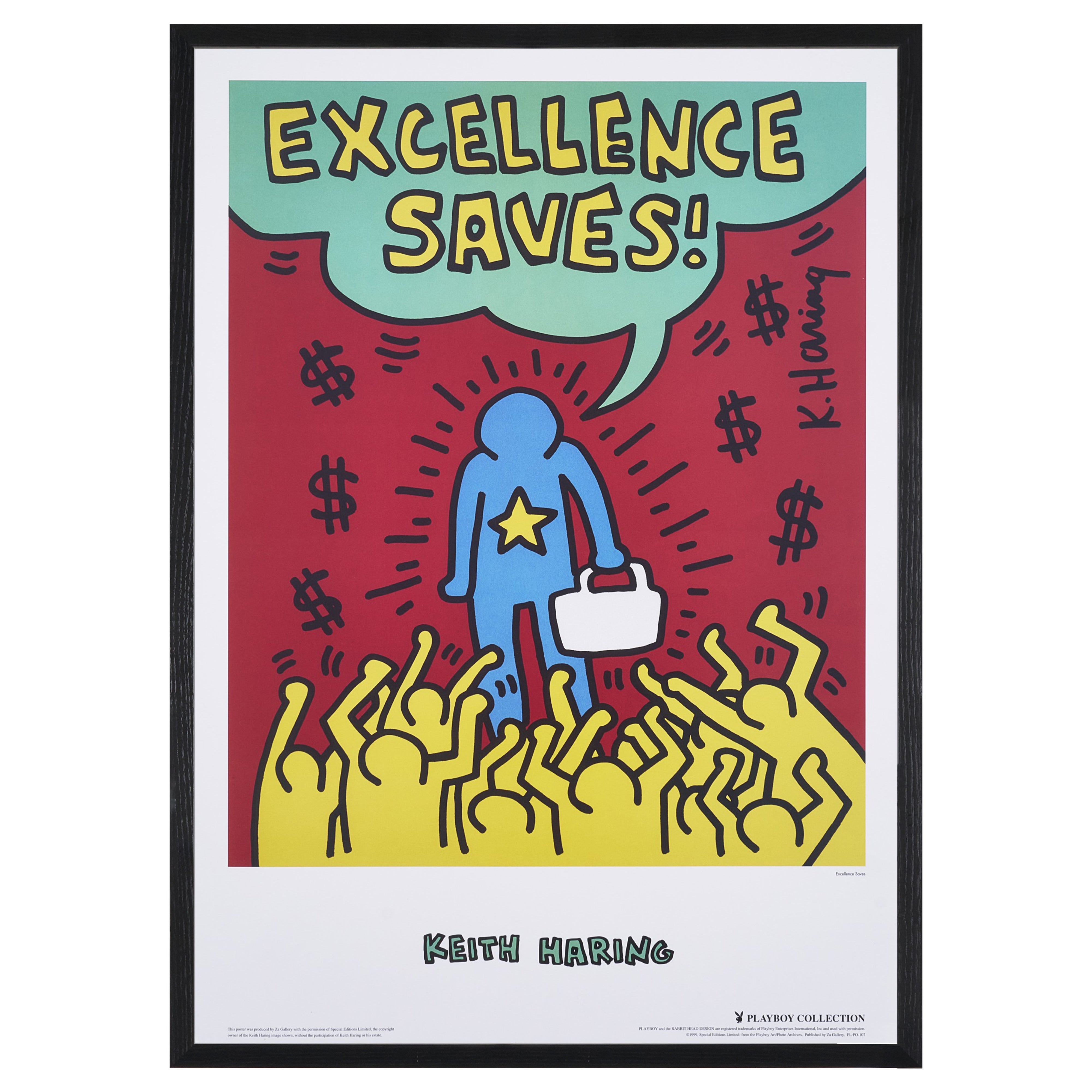 【限定10枚】Excellence Saves 1990 - Za Gellery 1999 / キース・へリング