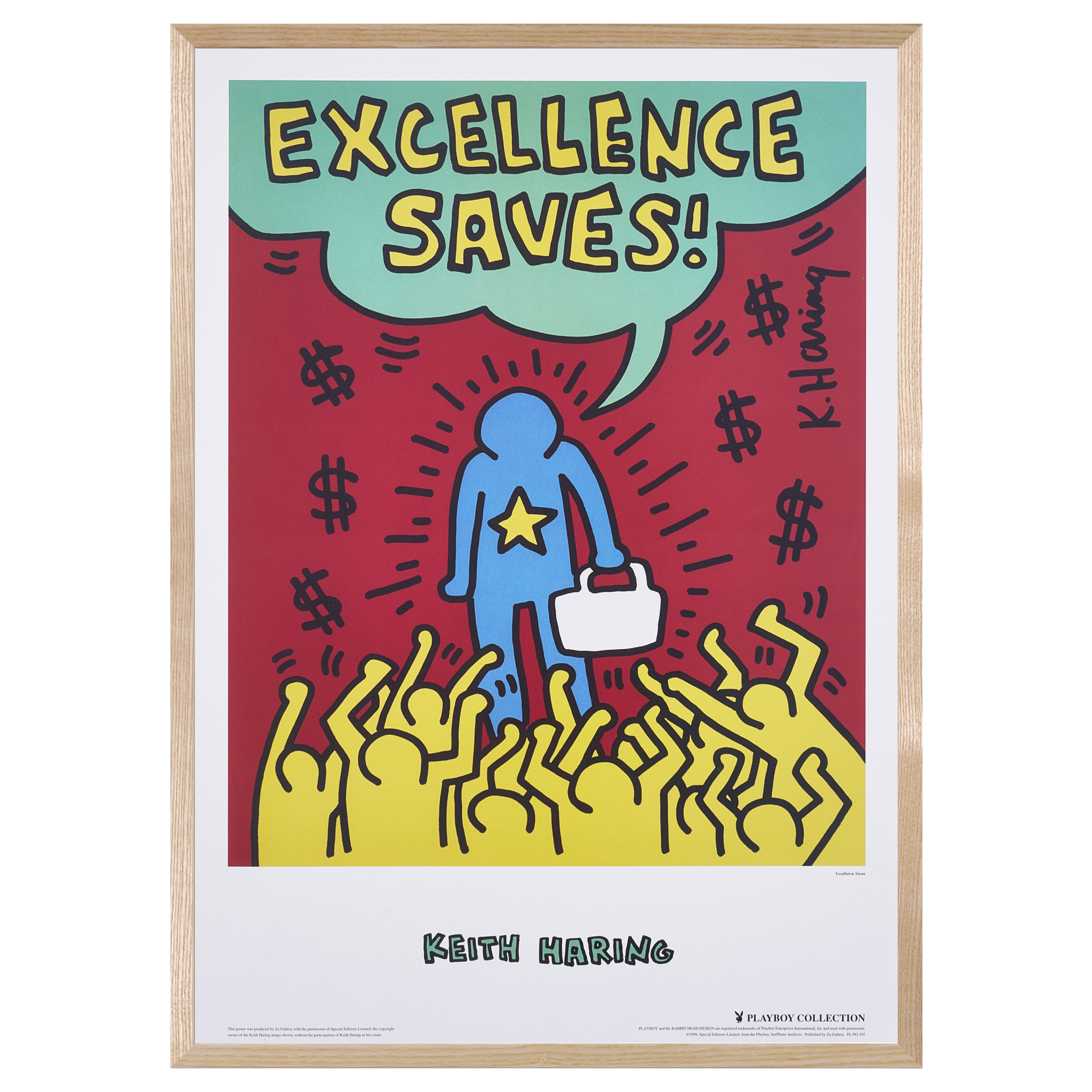 【限定10枚】Excellence Saves 1990 - Za Gellery 1999 / キース・へリング