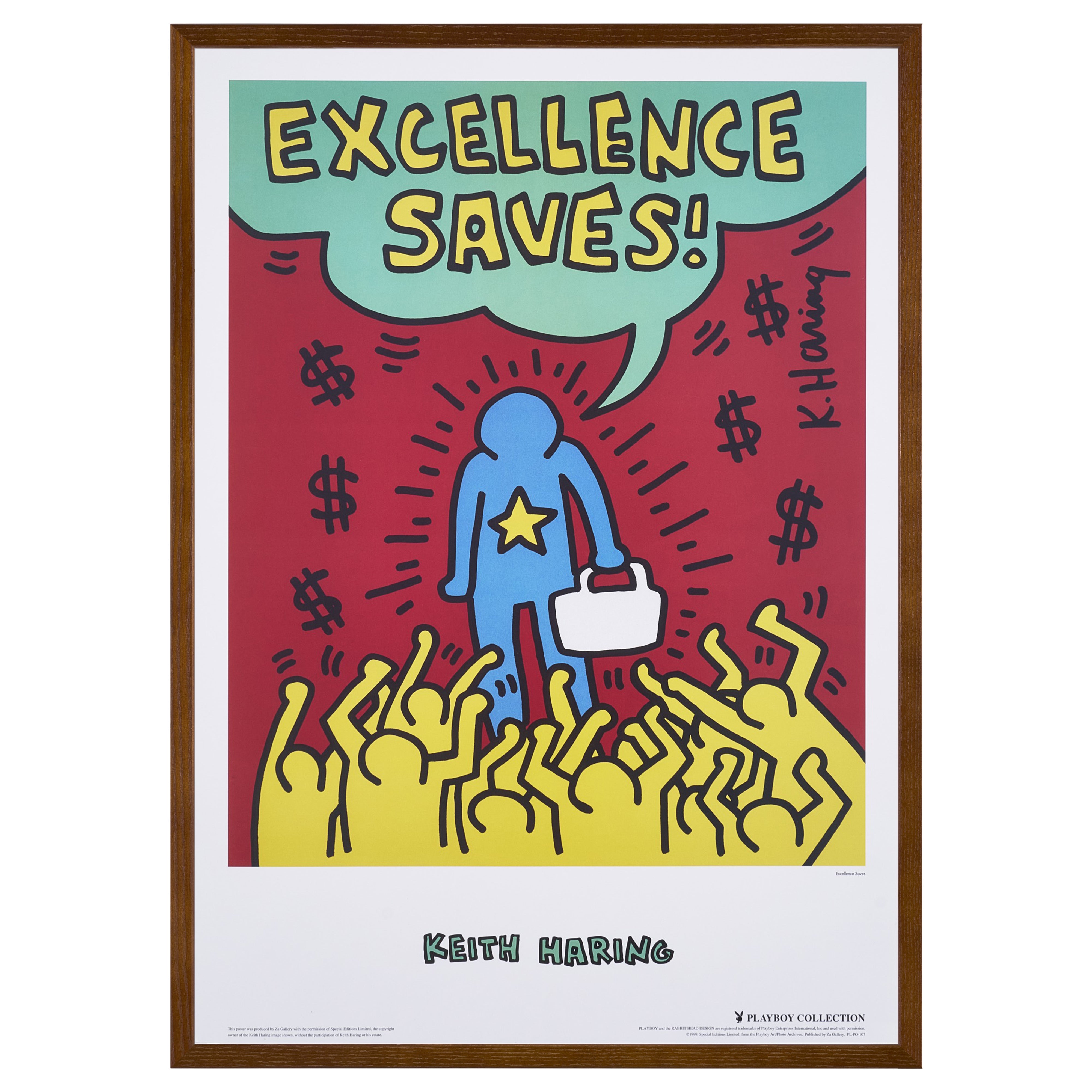 【限定10枚】Excellence Saves 1990 - Za Gellery 1999 / キース・へリング