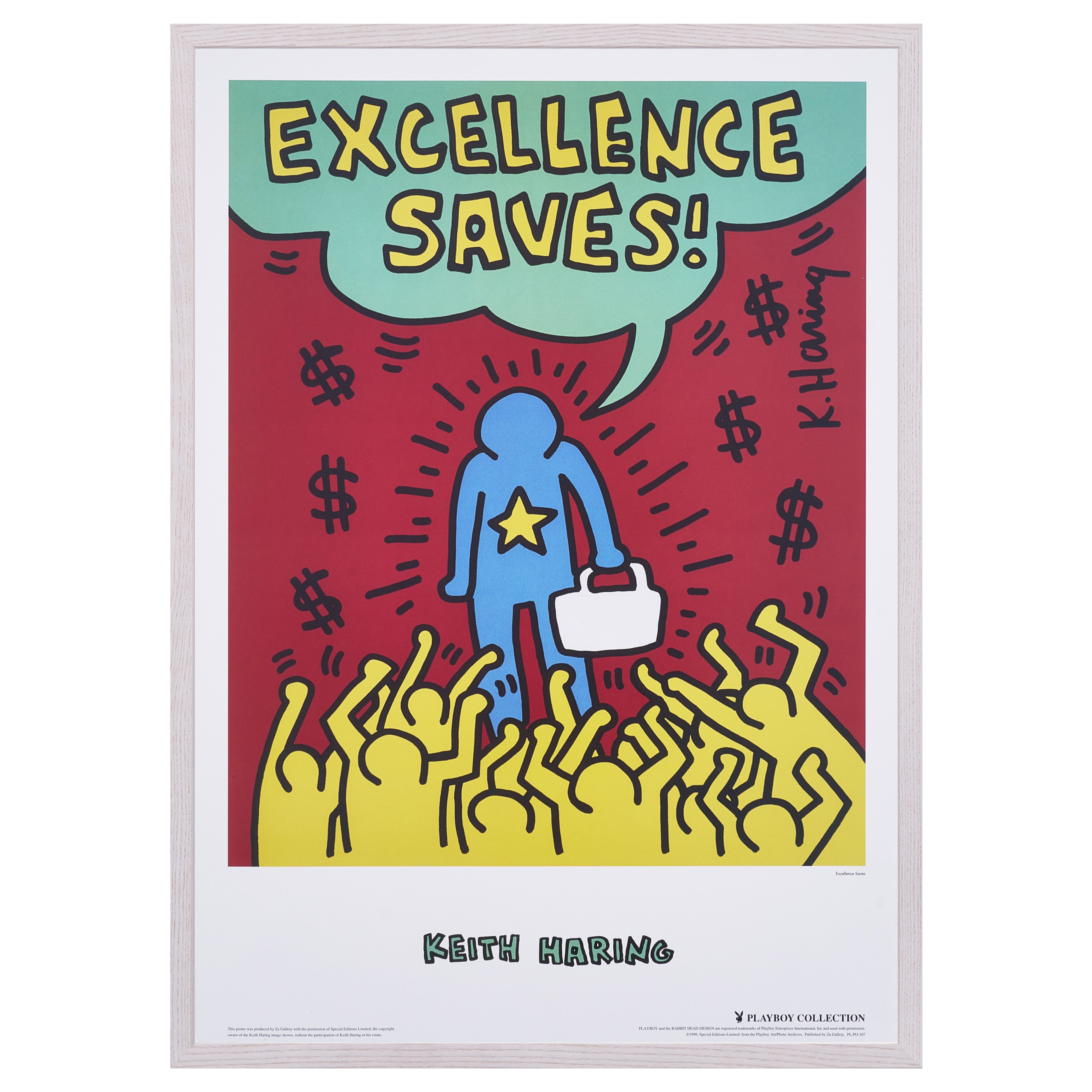 【限定10枚】Excellence Saves 1990 - Za Gellery 1999 / キース・へリング