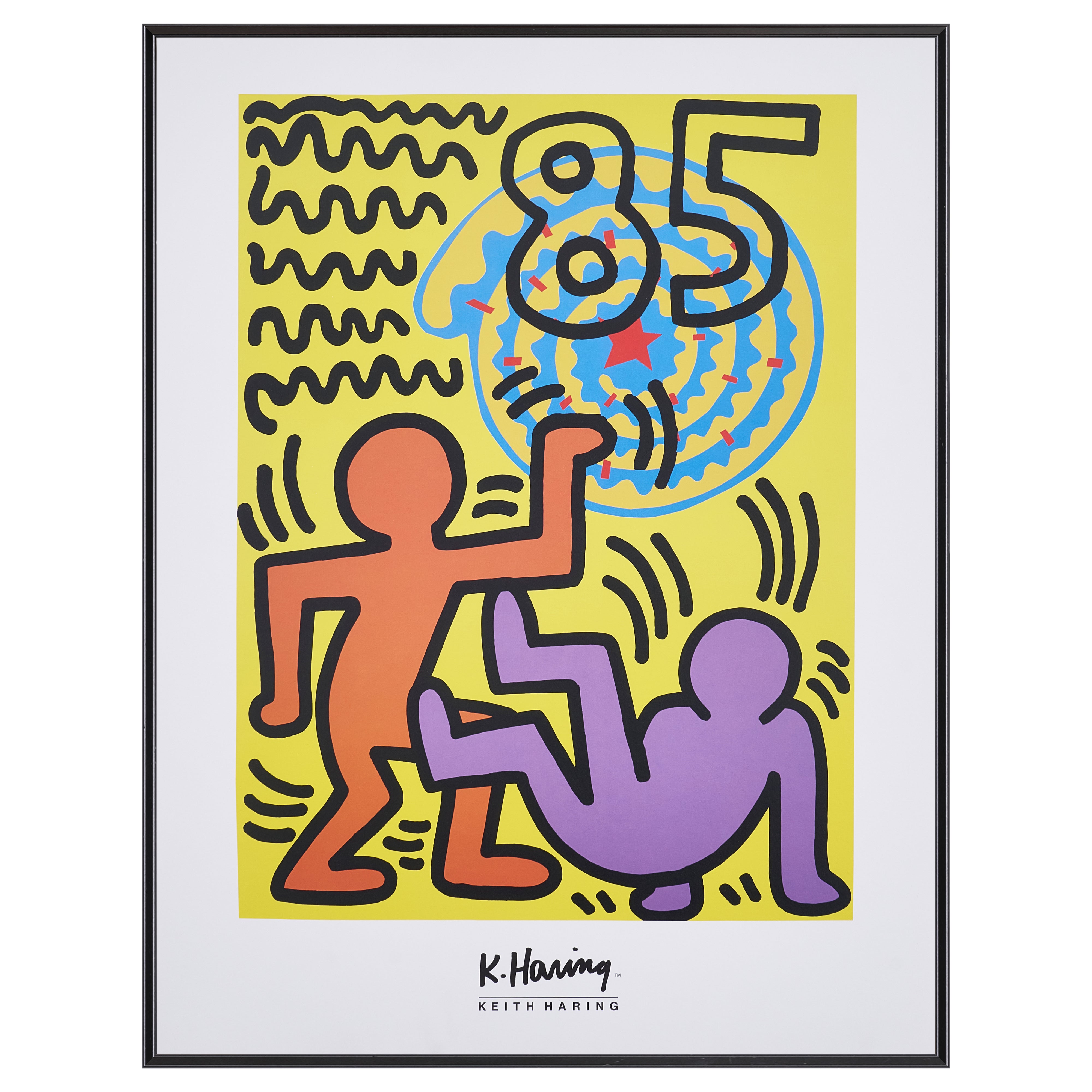 【限定30枚】Untitled 1984 - Gallery A.P.J. 1990s / キース・へリング