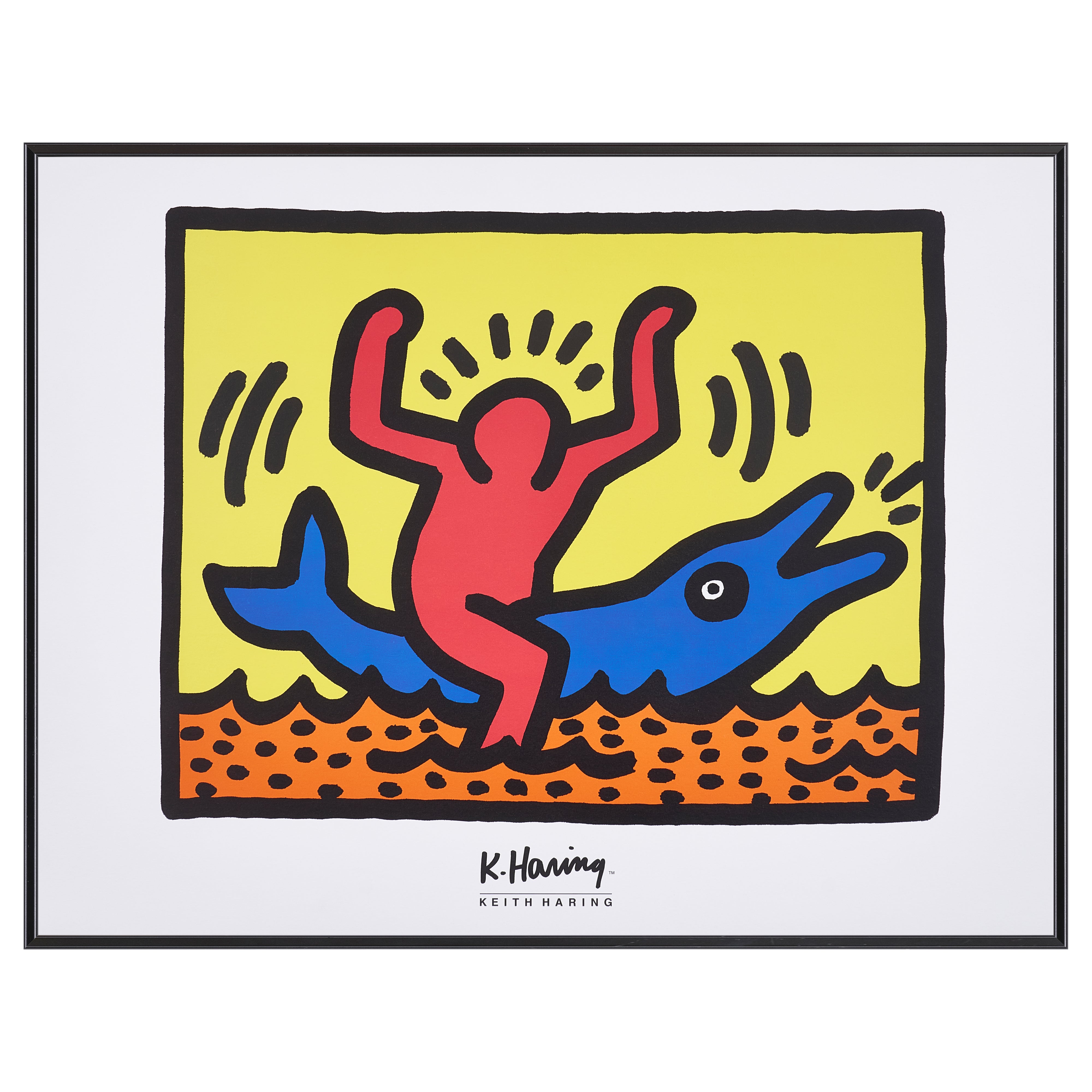 【限定30枚】Untitled 1988 - Gallery A.P.J. 1990s/ キース・へリング