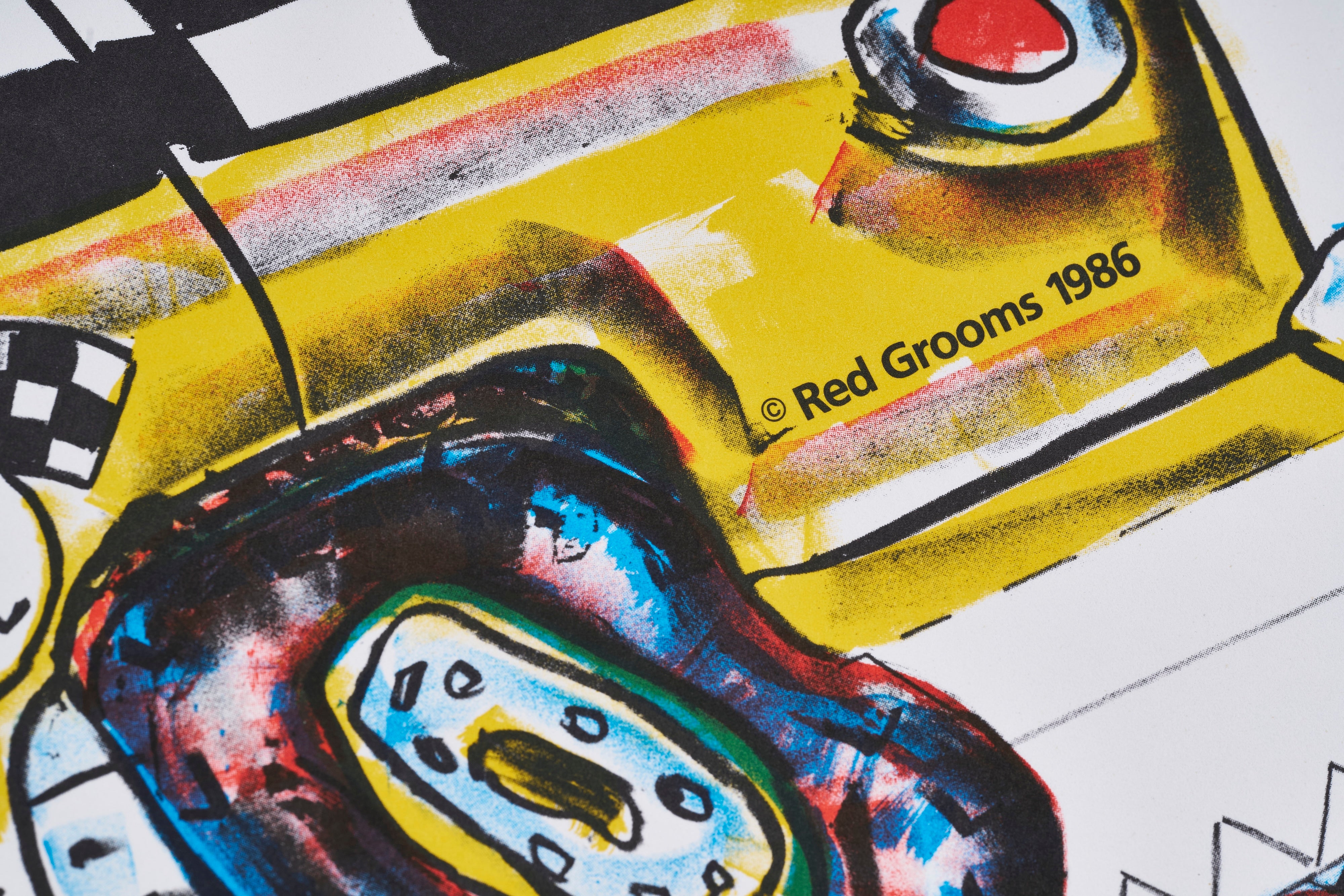 限定5枚】RUCKUS TAXI 1986 - Shark's Incorporated 1986 / レッド
