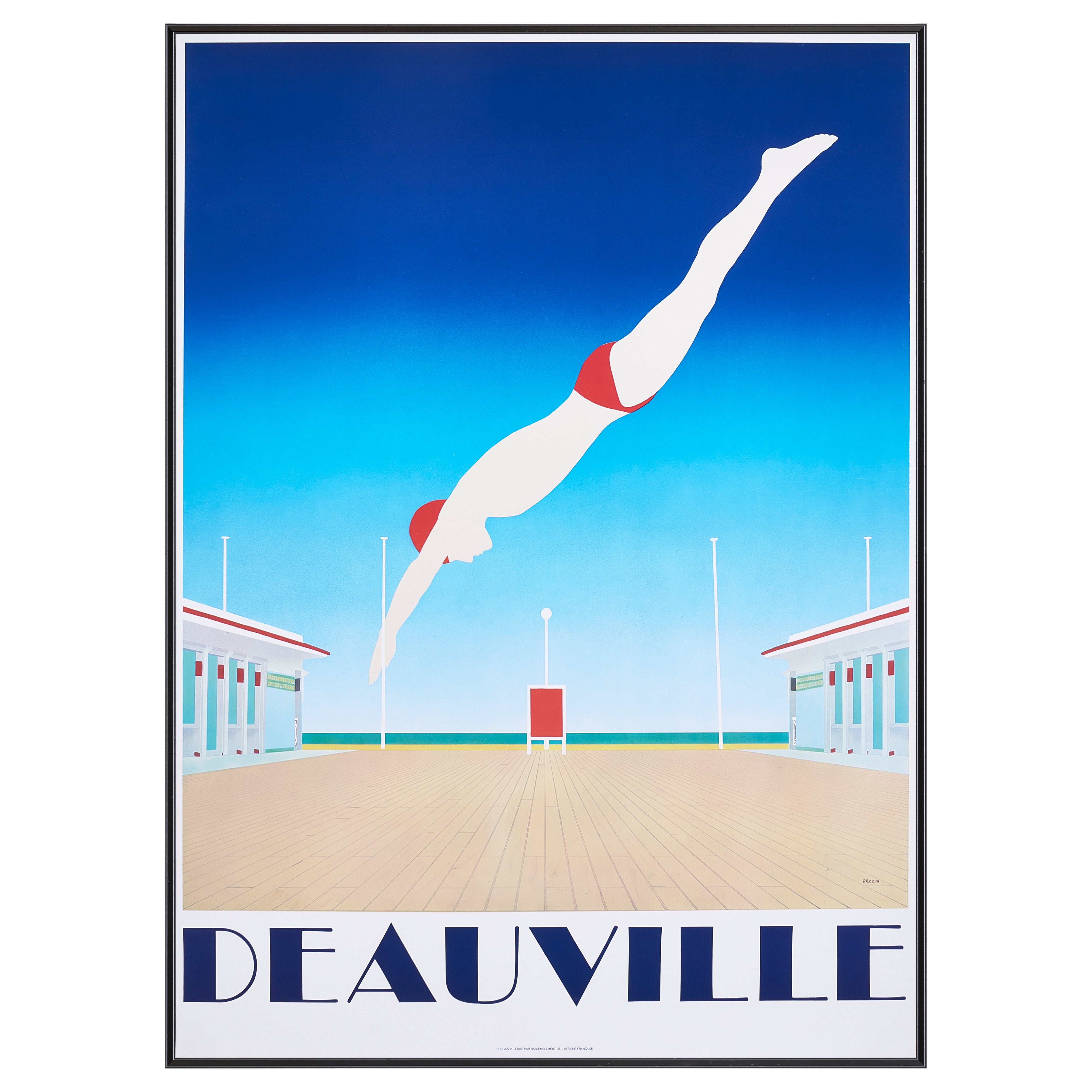 【限定10枚】DEAUVILLE 1980 - L‘AFFICHE FRANCAISE 1980s / ラツィア