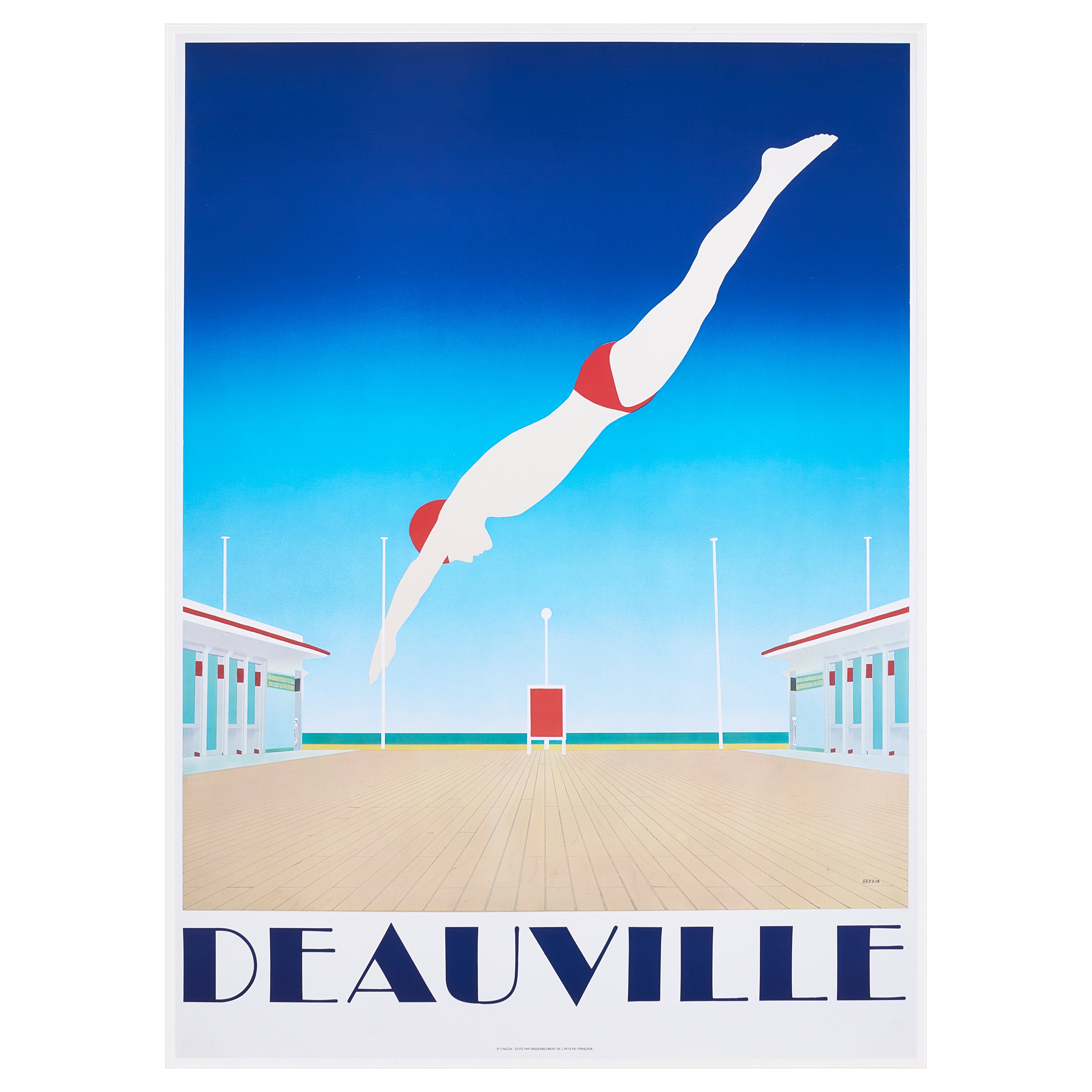 【限定10枚】DEAUVILLE 1980 - L‘AFFICHE FRANCAISE 1980s / ラツィア