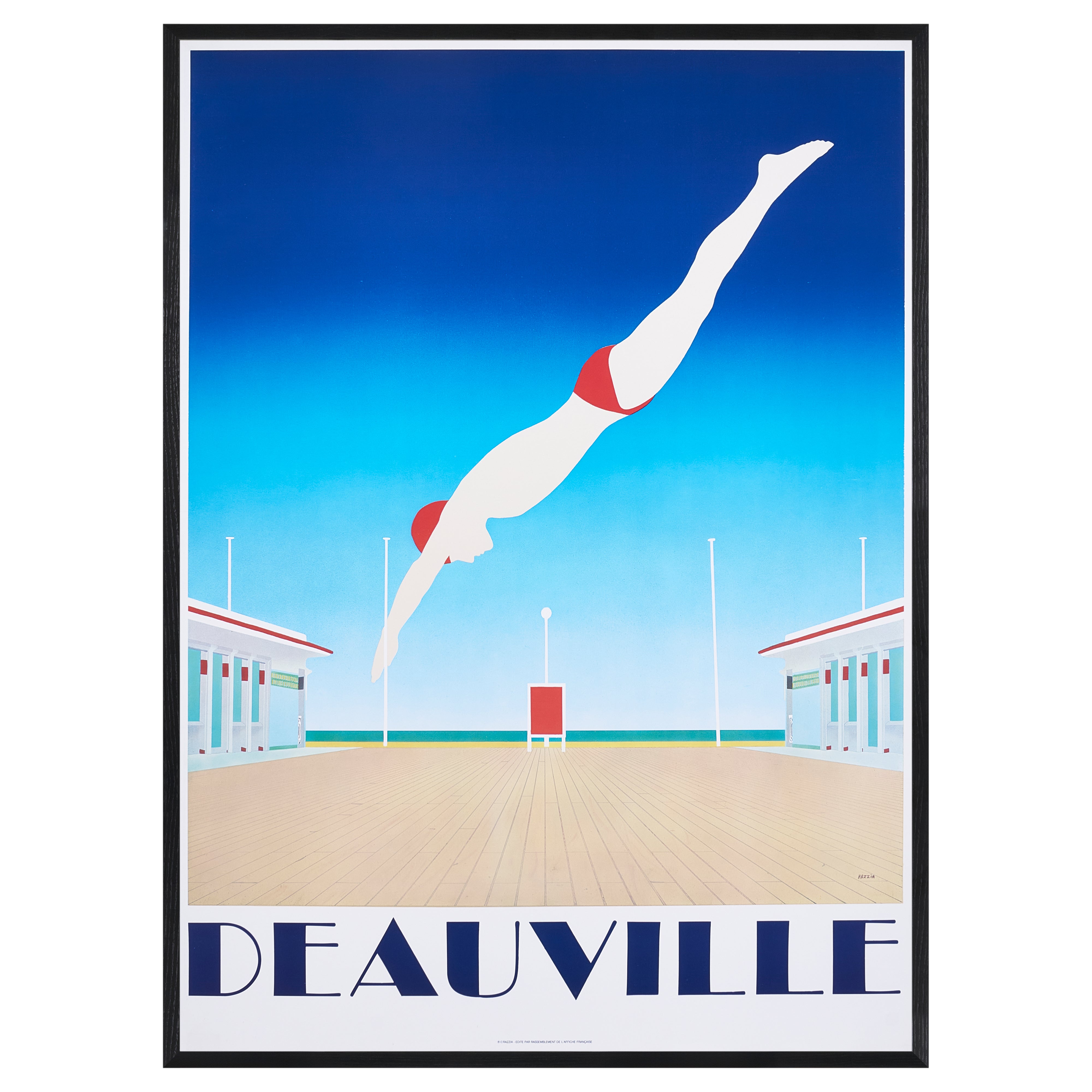 【限定10枚】DEAUVILLE 1980 - L‘AFFICHE FRANCAISE 1980s / ラツィア