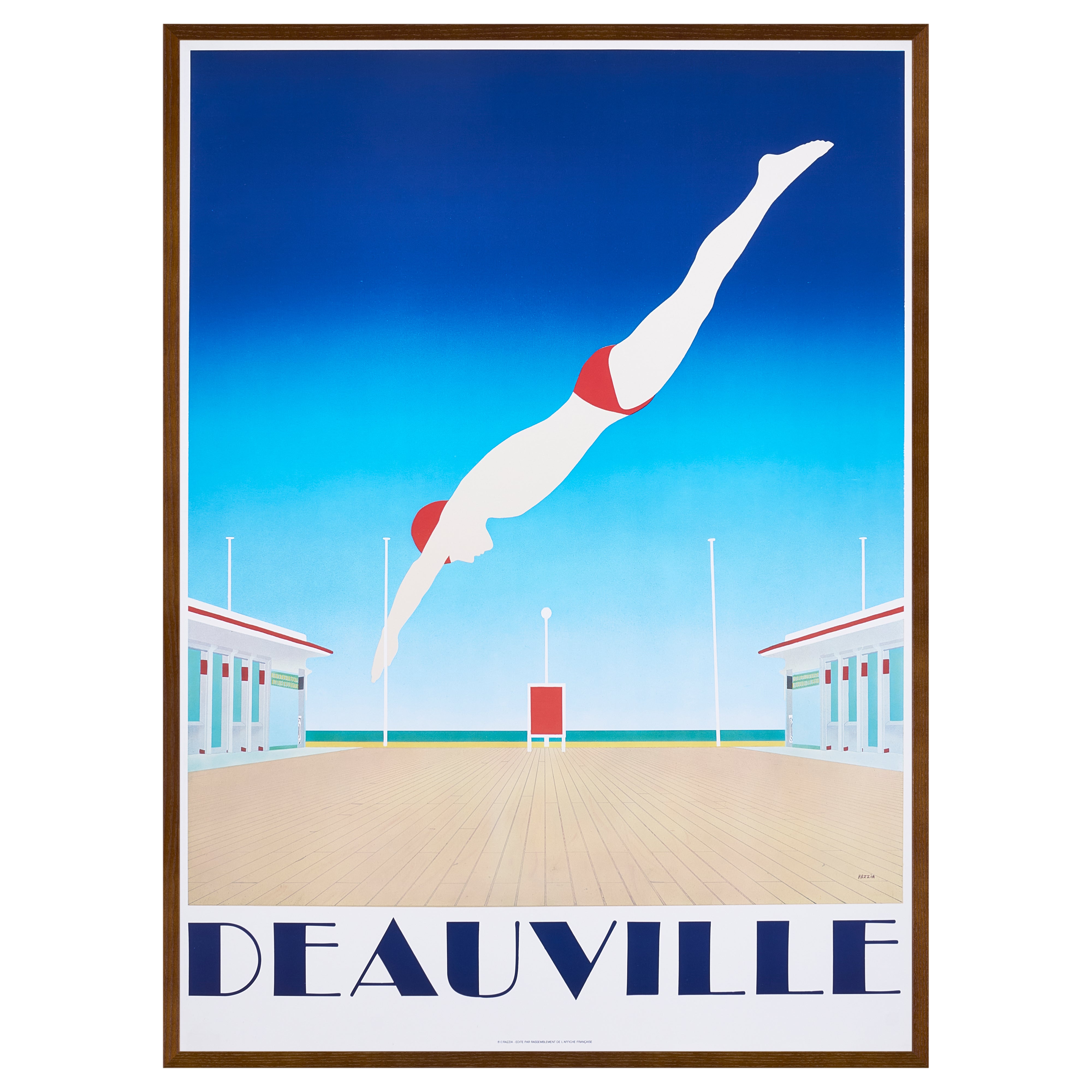 【限定10枚】DEAUVILLE 1980 - L‘AFFICHE FRANCAISE 1980s / ラツィア