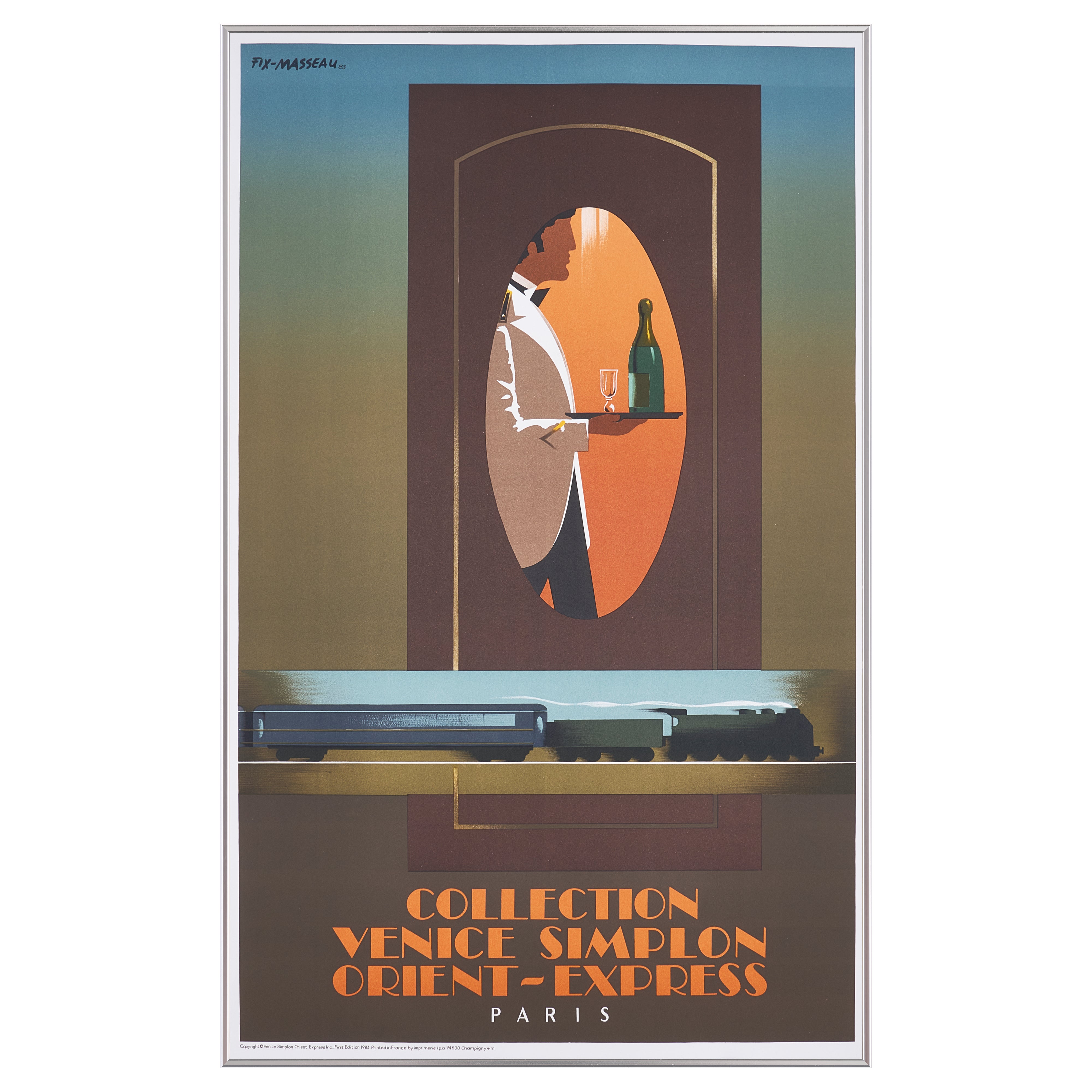 【限定10枚】VENICE SIMPLON ORIENT~EXPRESS 1983  / ピエール・フィックス＝マッソー