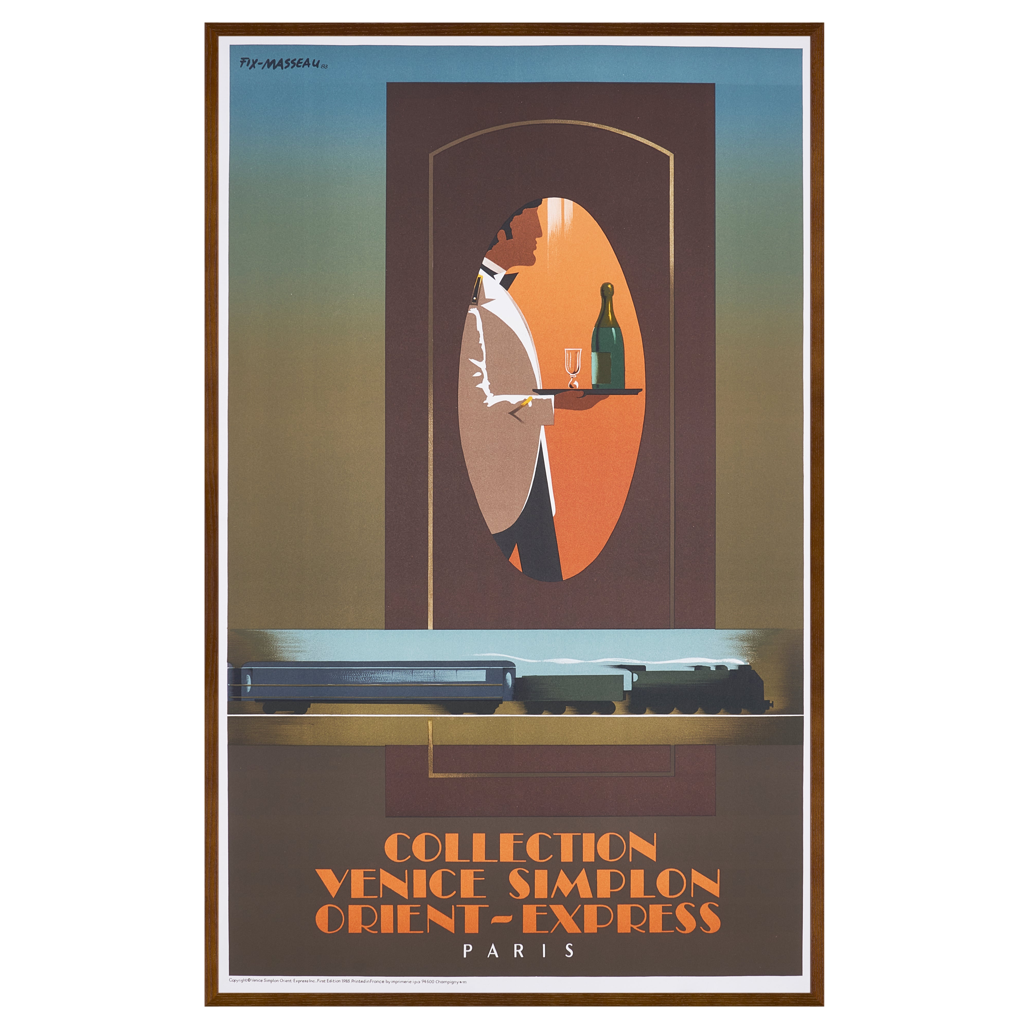 【限定10枚】VENICE SIMPLON ORIENT~EXPRESS 1983  / ピエール・フィックス＝マッソー