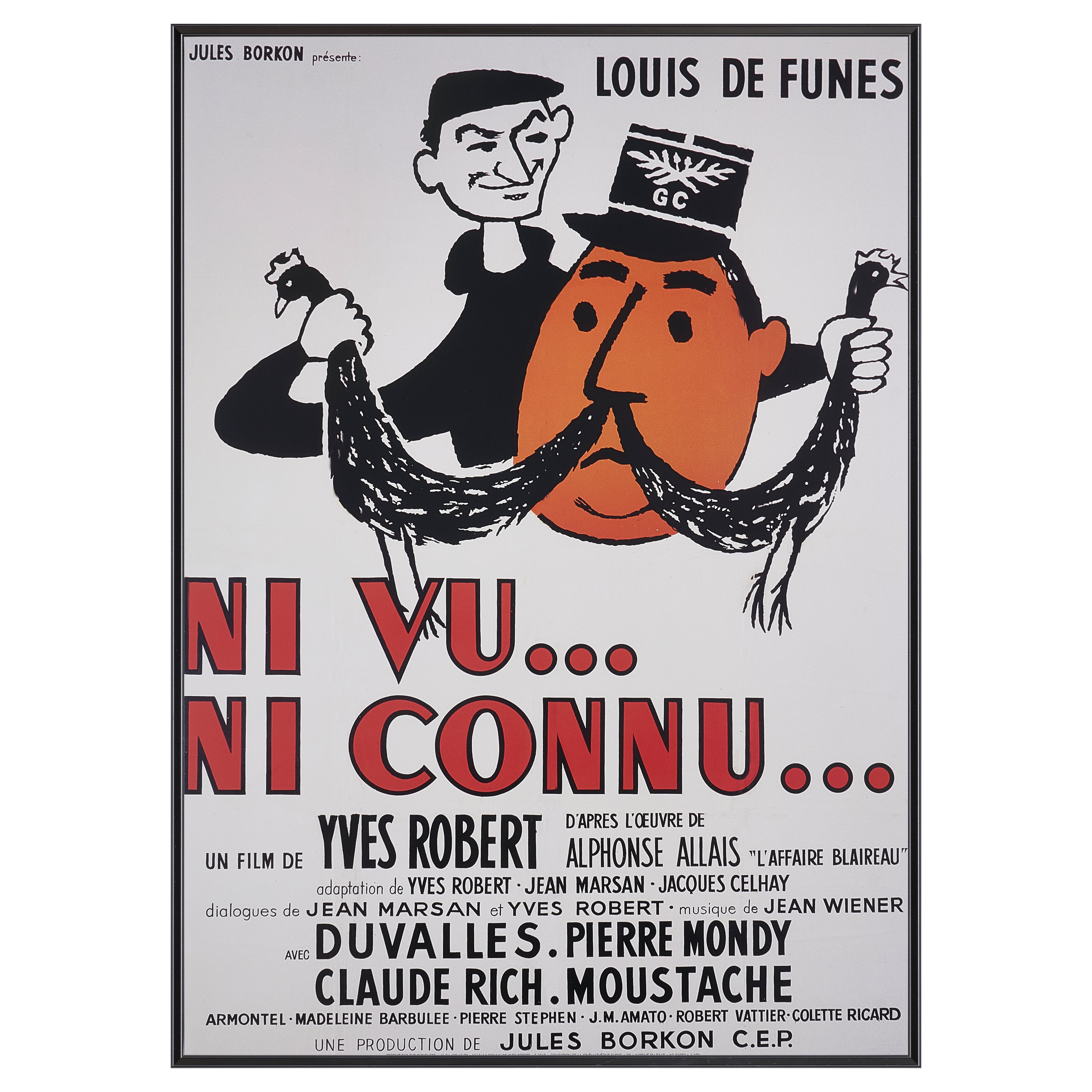 【限定5枚】NI VU… NI CONNU… 1958 - Printed in 2000s / レイモン・サヴィニャック