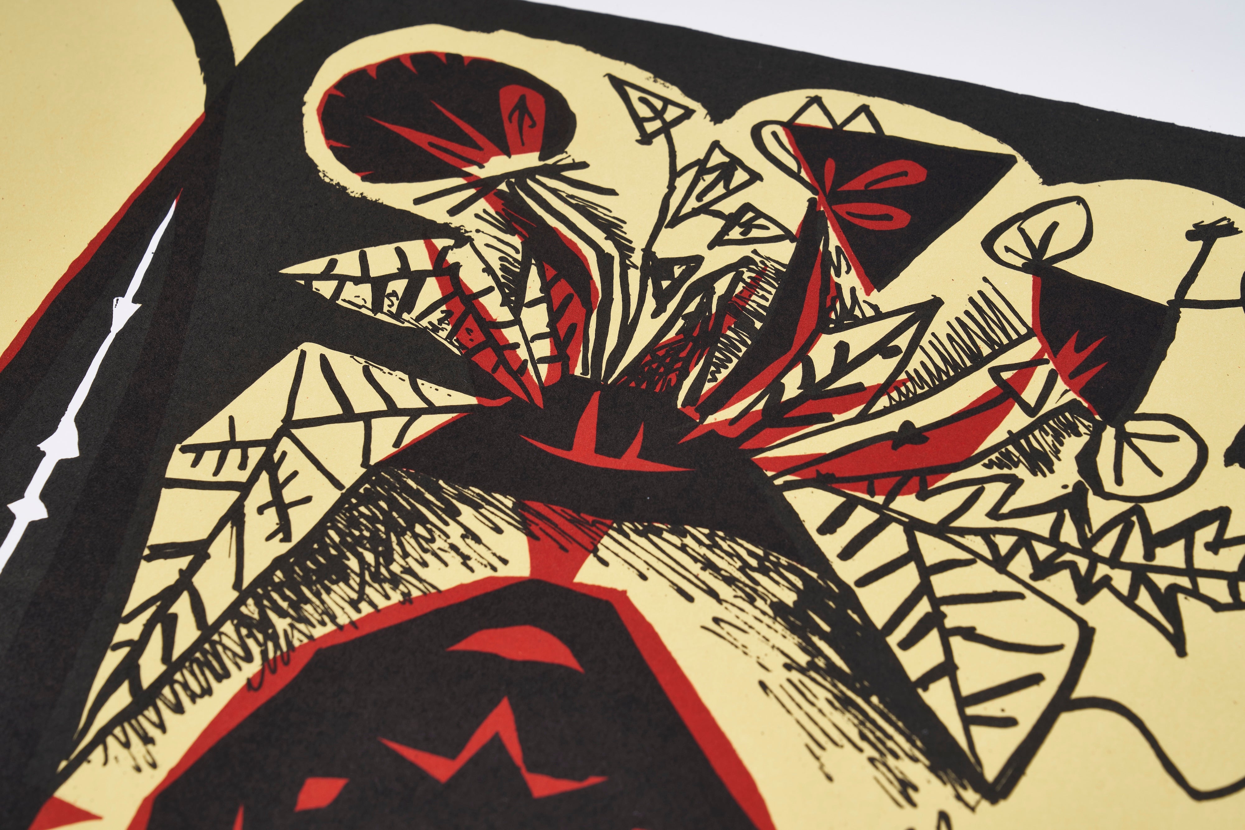 【限定20枚】Composition au Vase de Fleur 1947 - L’ATELIER MOURLOT 1988 / パブロ・ピカソ