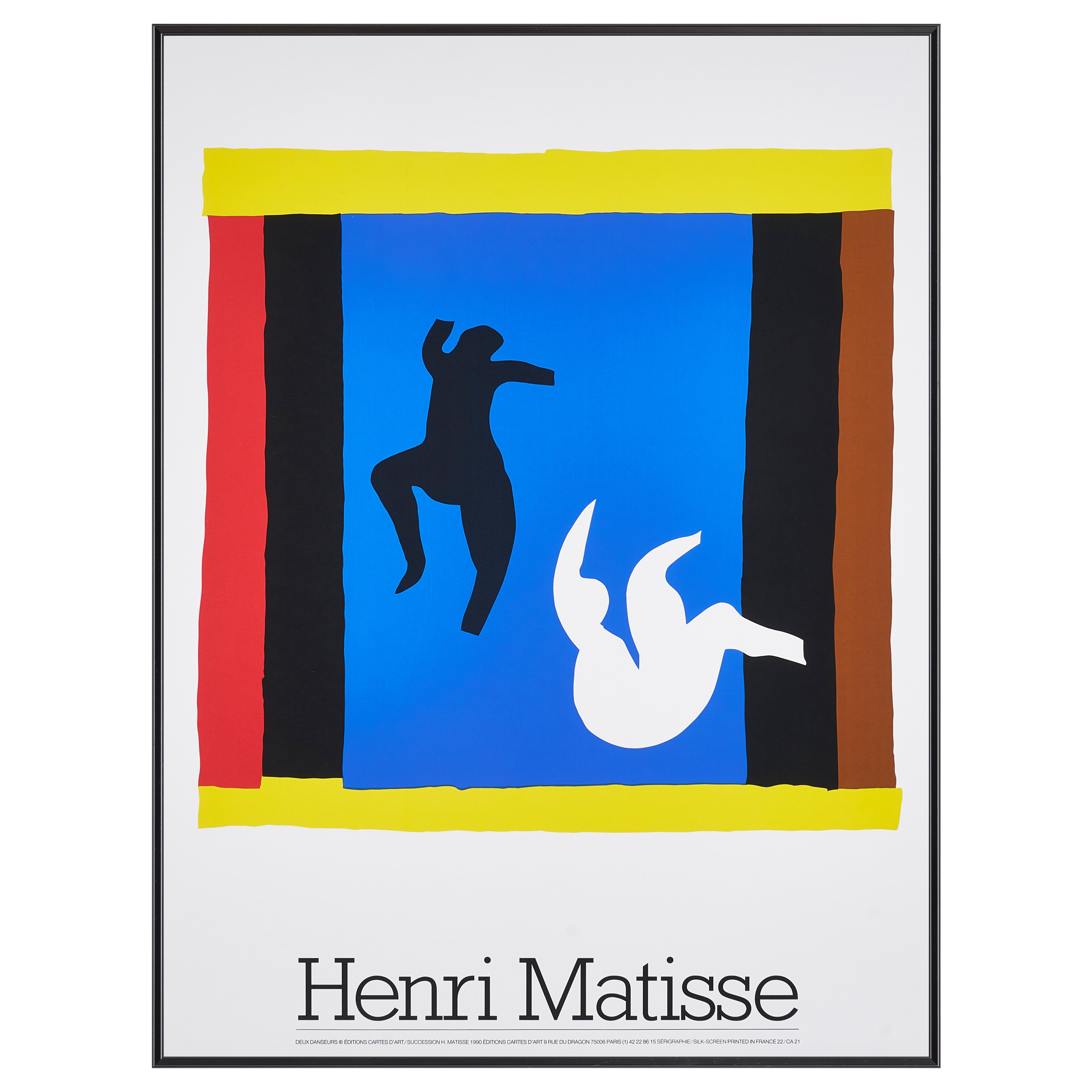 【限定5枚】DEUX DANSEURS 1938 - EDITIONS CARTES D’ART 1990 / アンリ・マティス