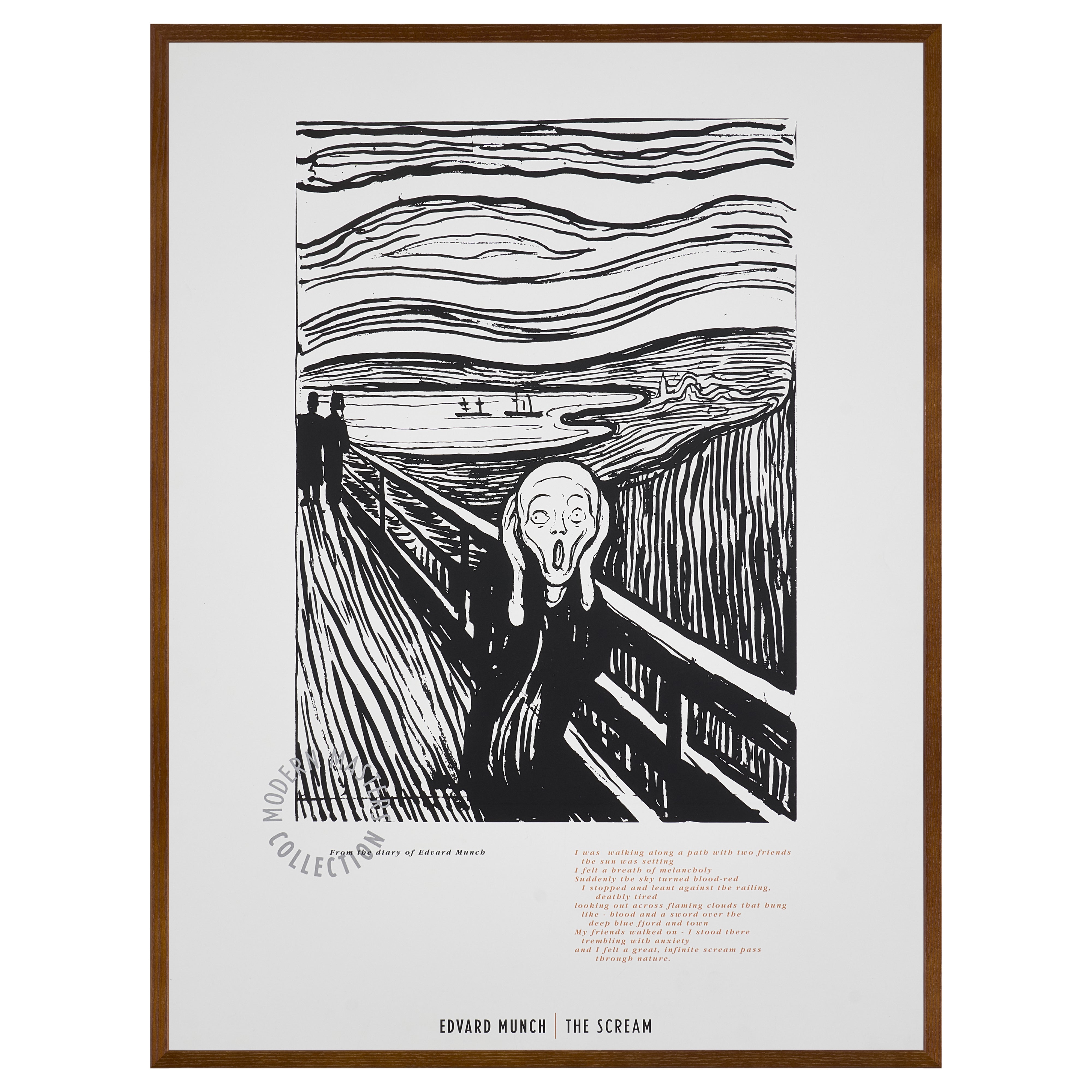 【限定10枚】The Scream 1895 - The Modern Masters Collection 1990s / エドヴァルド・ムンク