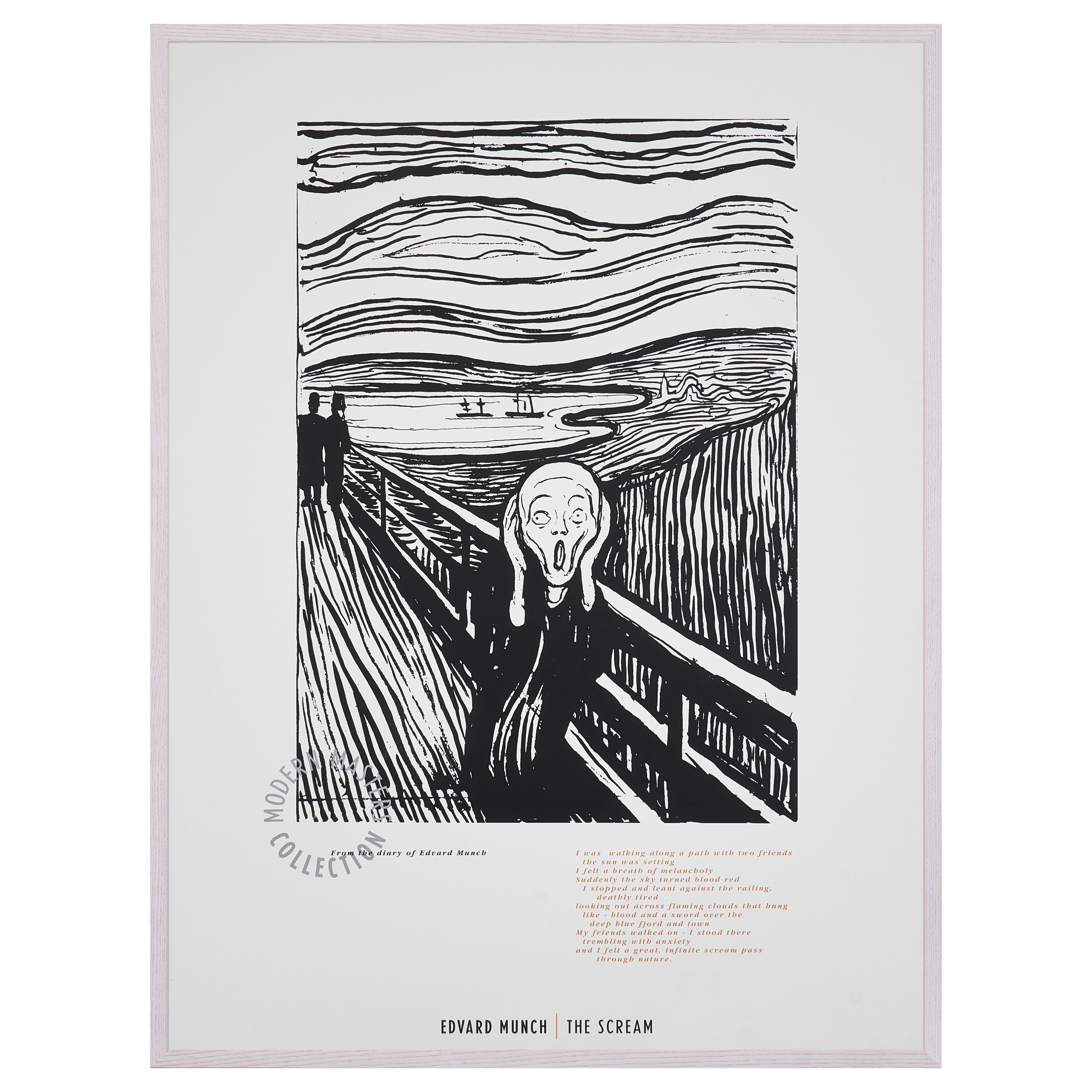 【限定10枚】The Scream 1895 - The Modern Masters Collection 1990s / エドヴァルド・ムンク