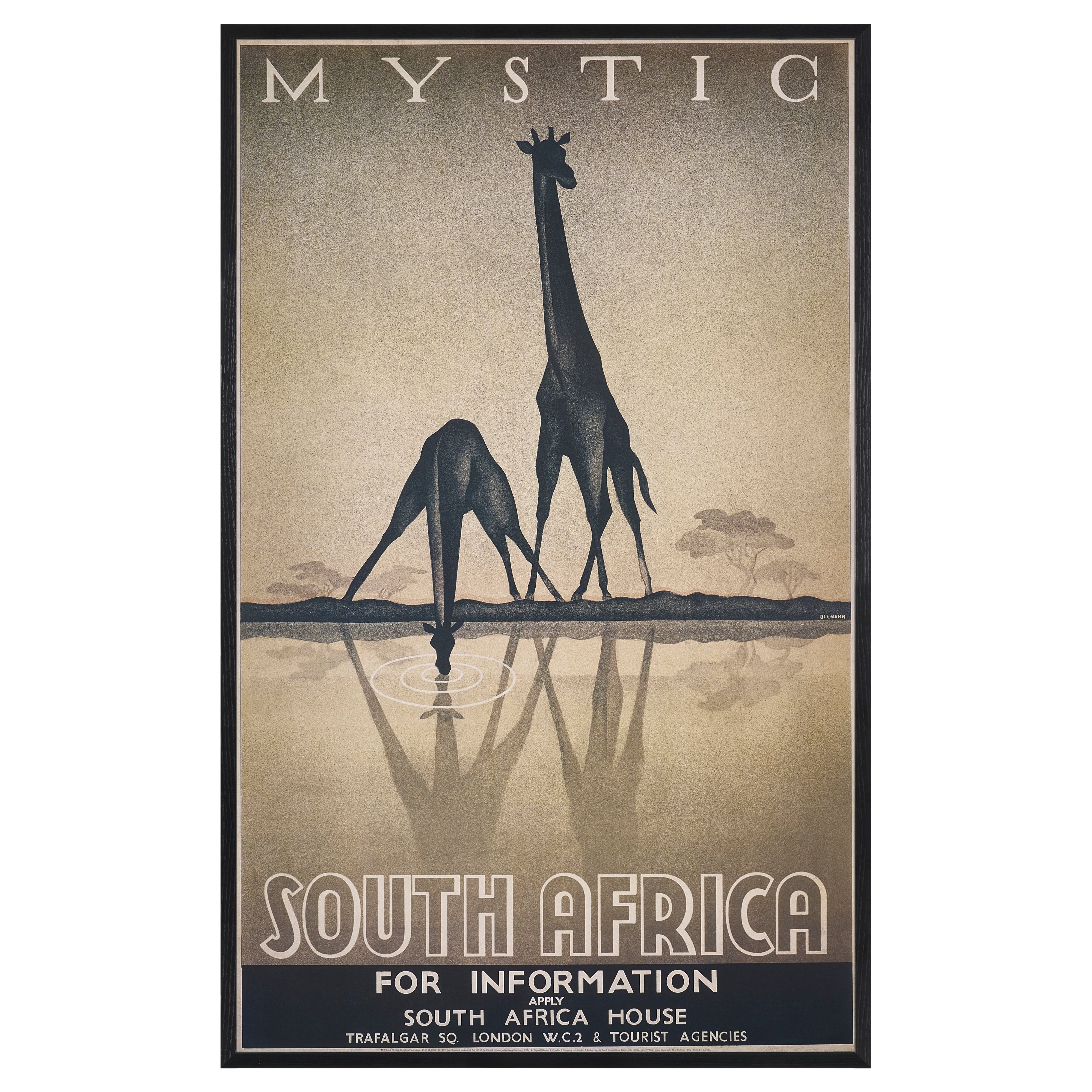 【限定10枚】MYSTIC SOUTH AFRICA 1920s-1930s - A. Bruce McGaw Graphics 1999 / ゲイル・ウルマン