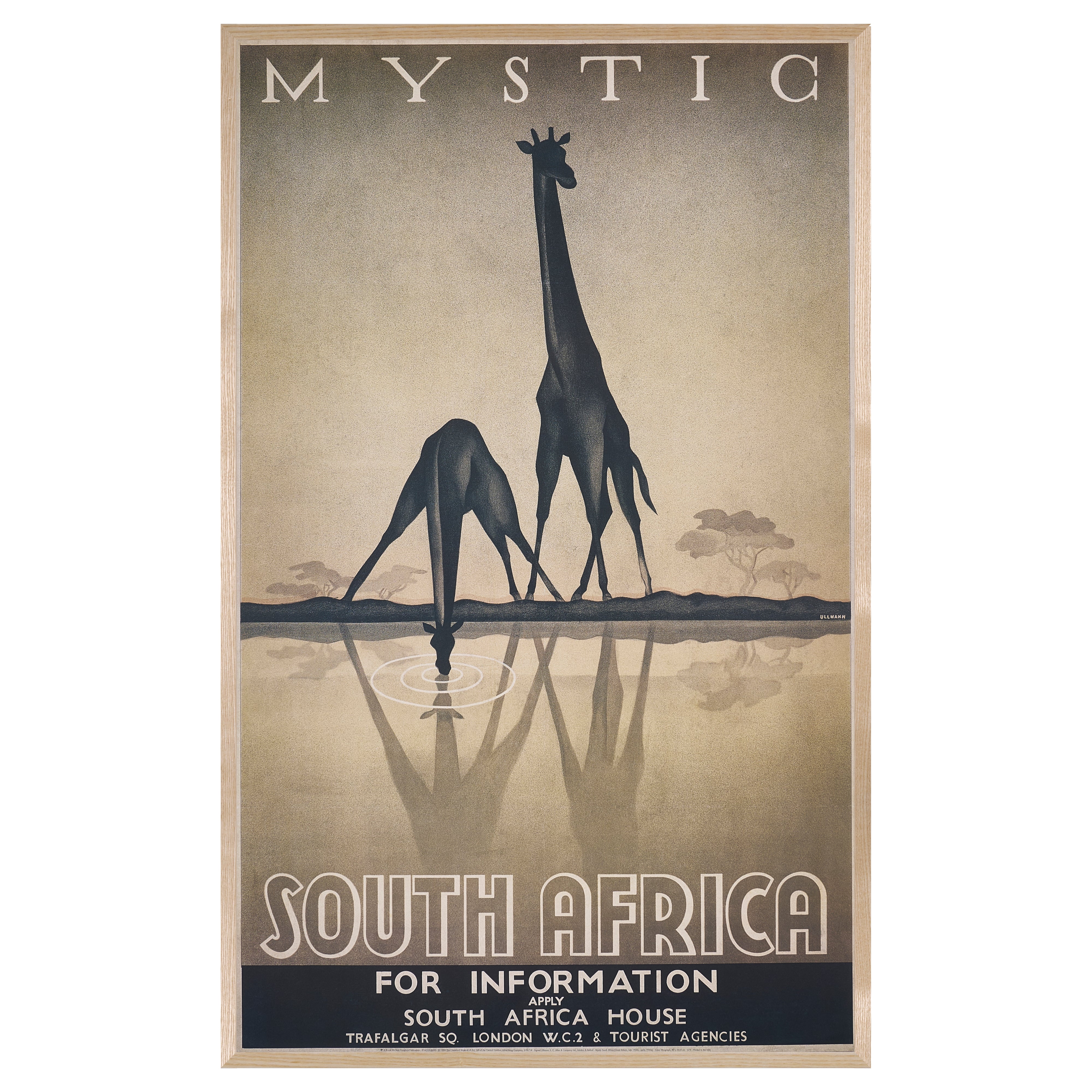 【限定10枚】MYSTIC SOUTH AFRICA 1920s-1930s - A. Bruce McGaw Graphics 1999 / ゲイル・ウルマン