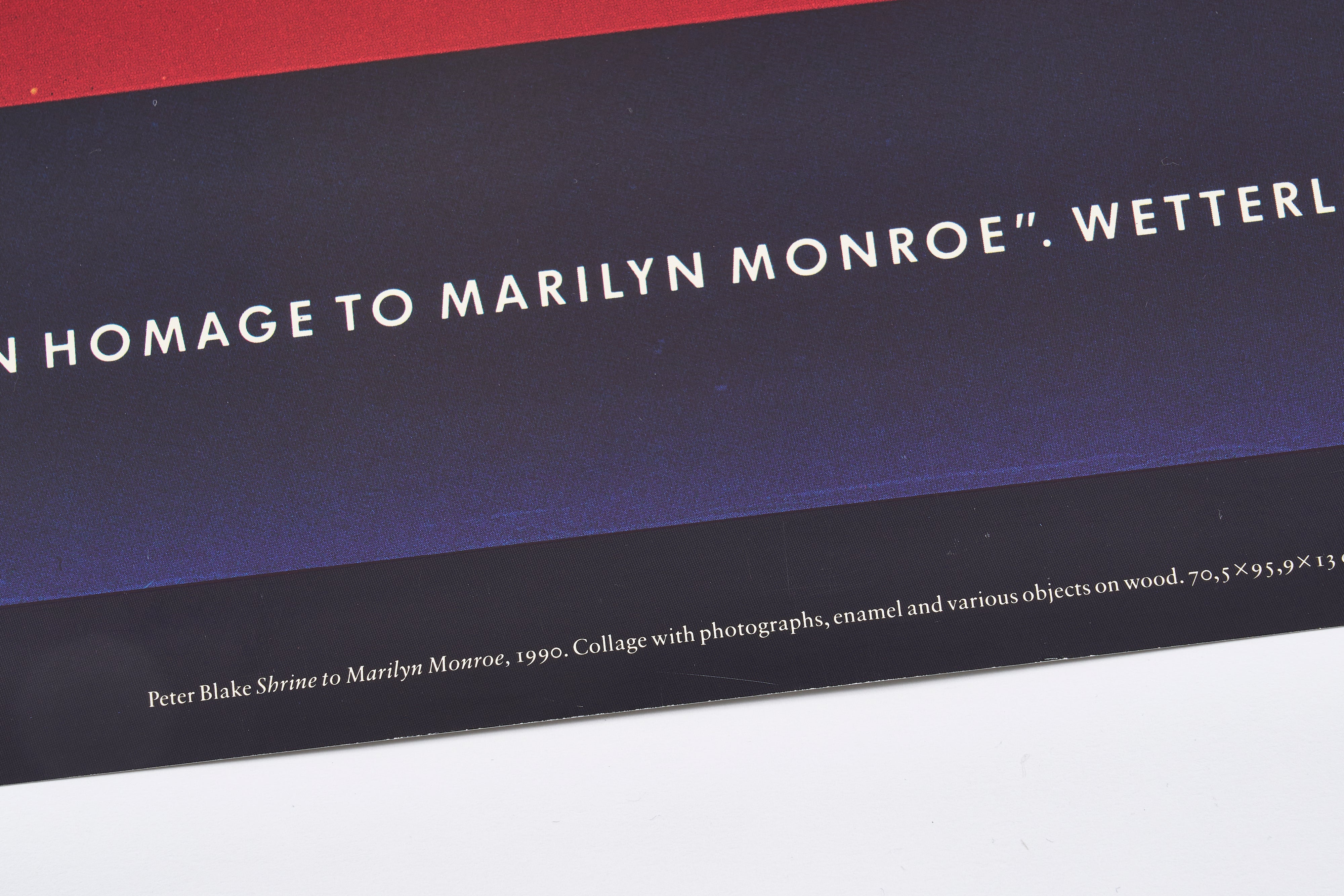 【限定5枚】Shrine to Marilyn Monroe 1990 - Wetterling Gallary 1990 / ピーター・ブレイク