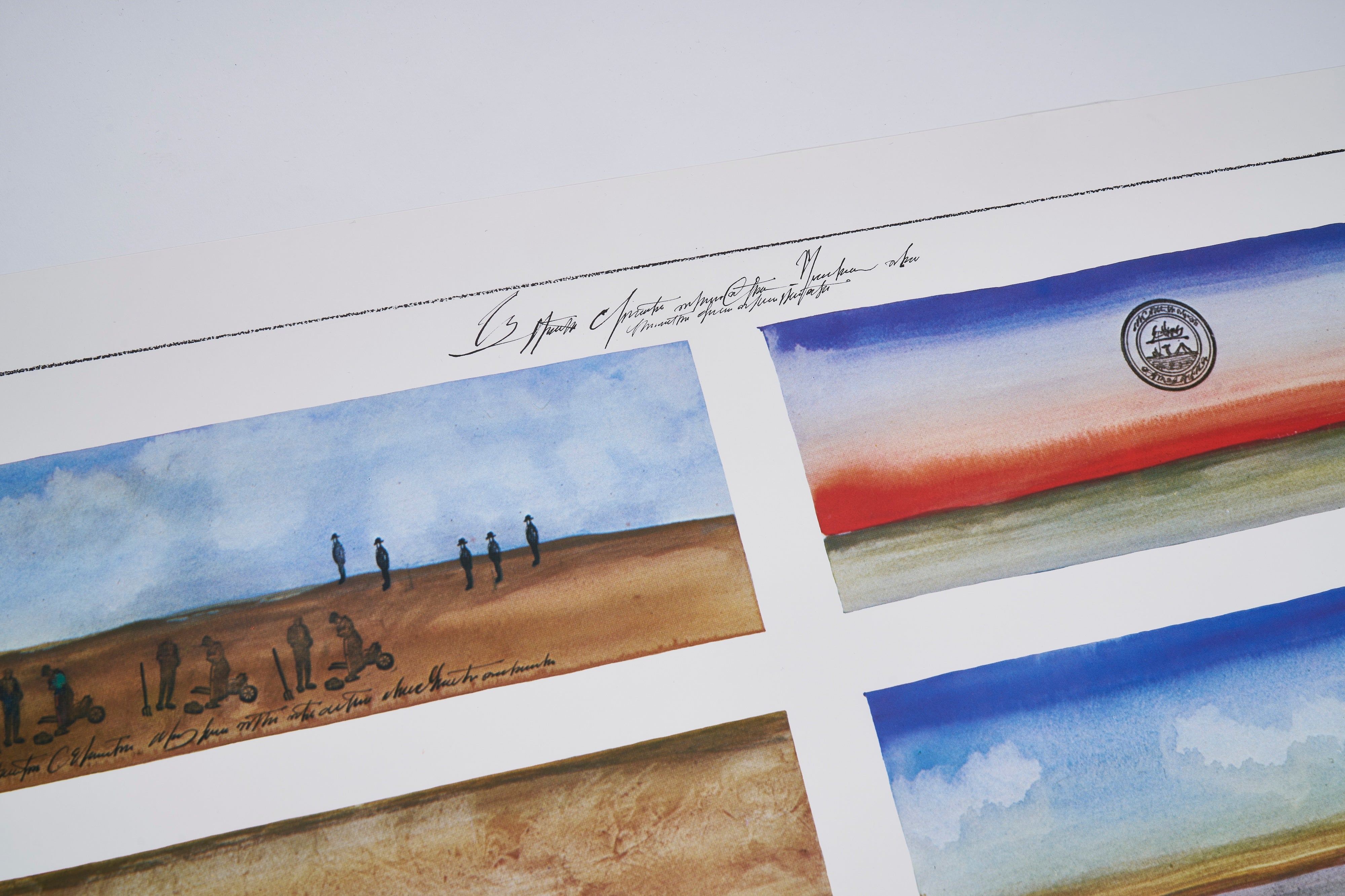 【限定10枚】The Landscape Theory 1969 - ISRAEL MUSEUM 1978 / ソール・スタインバーグ