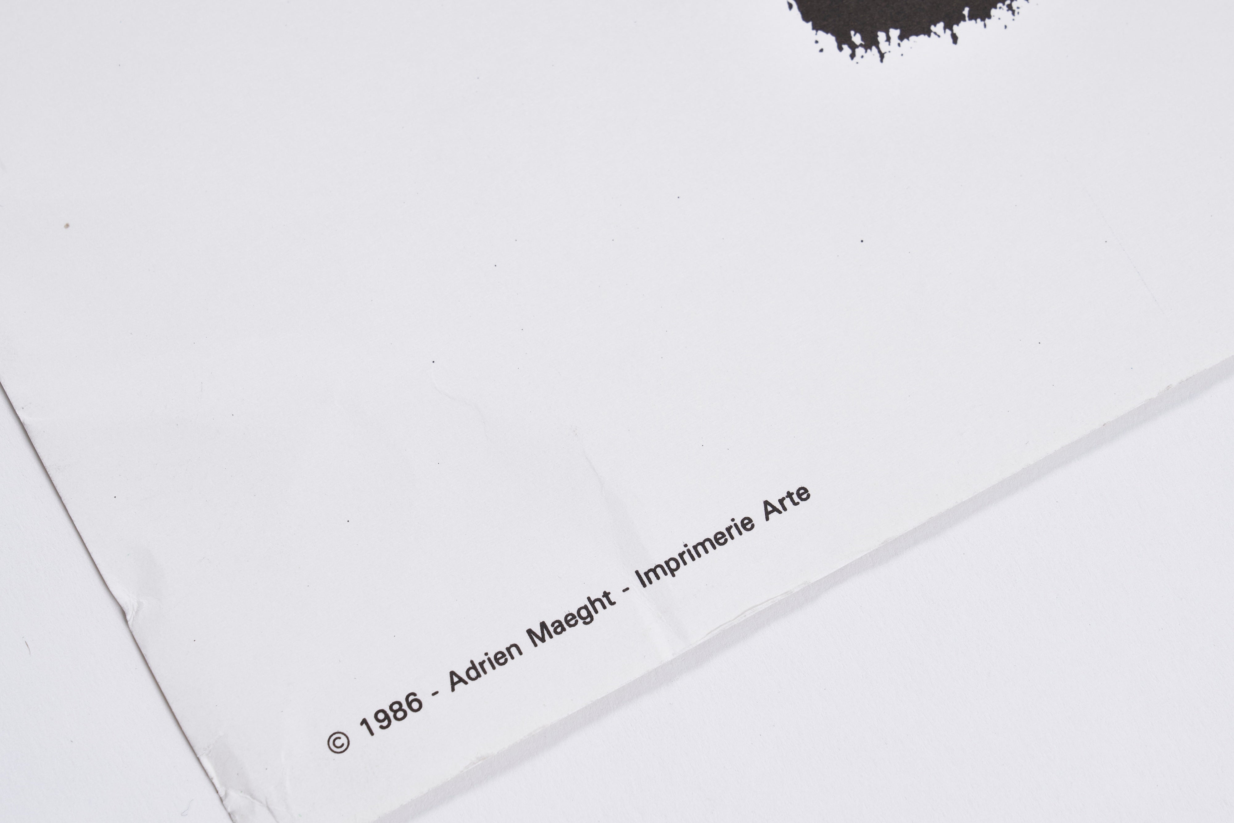 限定5枚】Figure 1986 - GALERIE MAEGHT 1986 / 黒田 アキ | POP ART