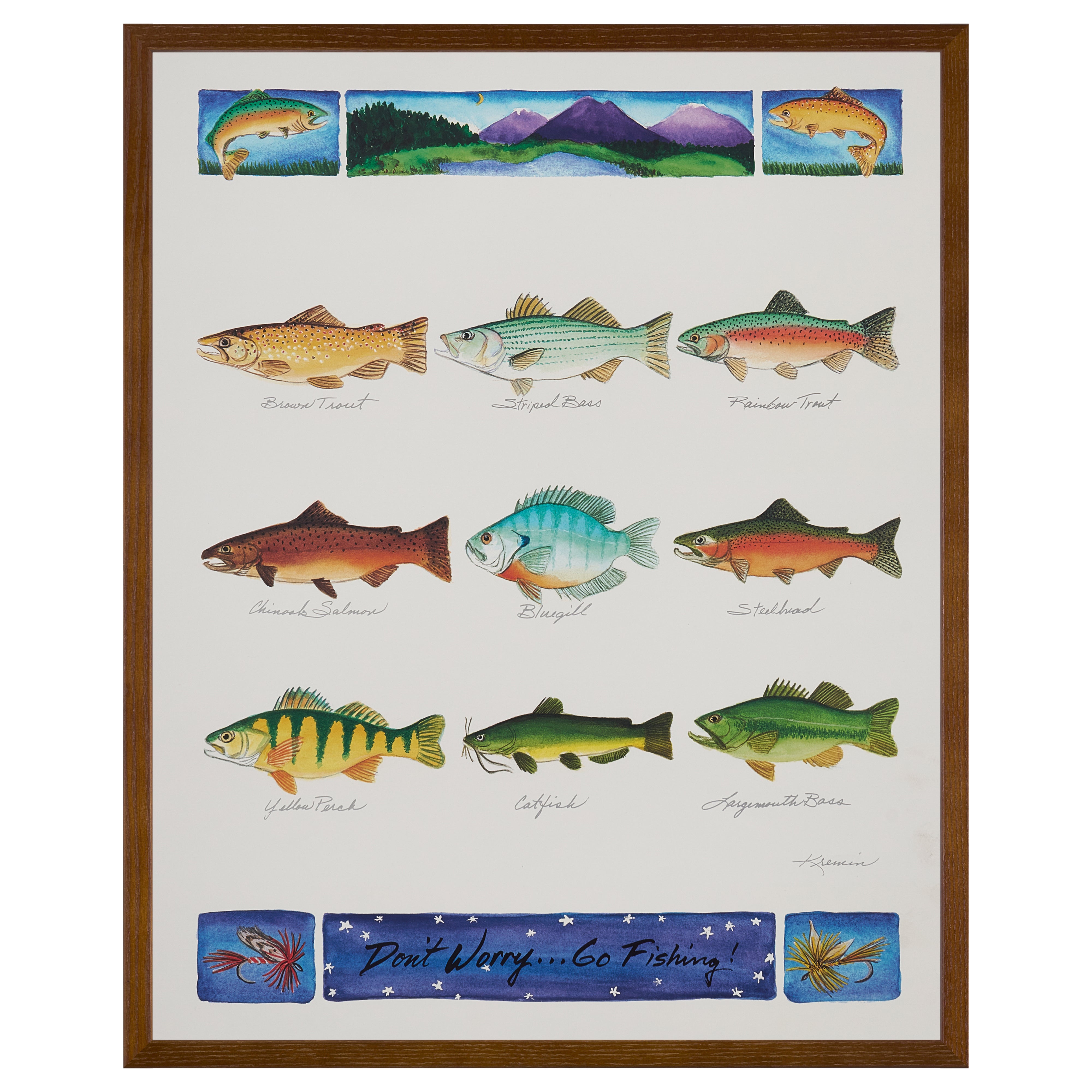 【限定5枚】DON’T WORRY…GO FISHING! - Gango Editions 1995 / アノニマス