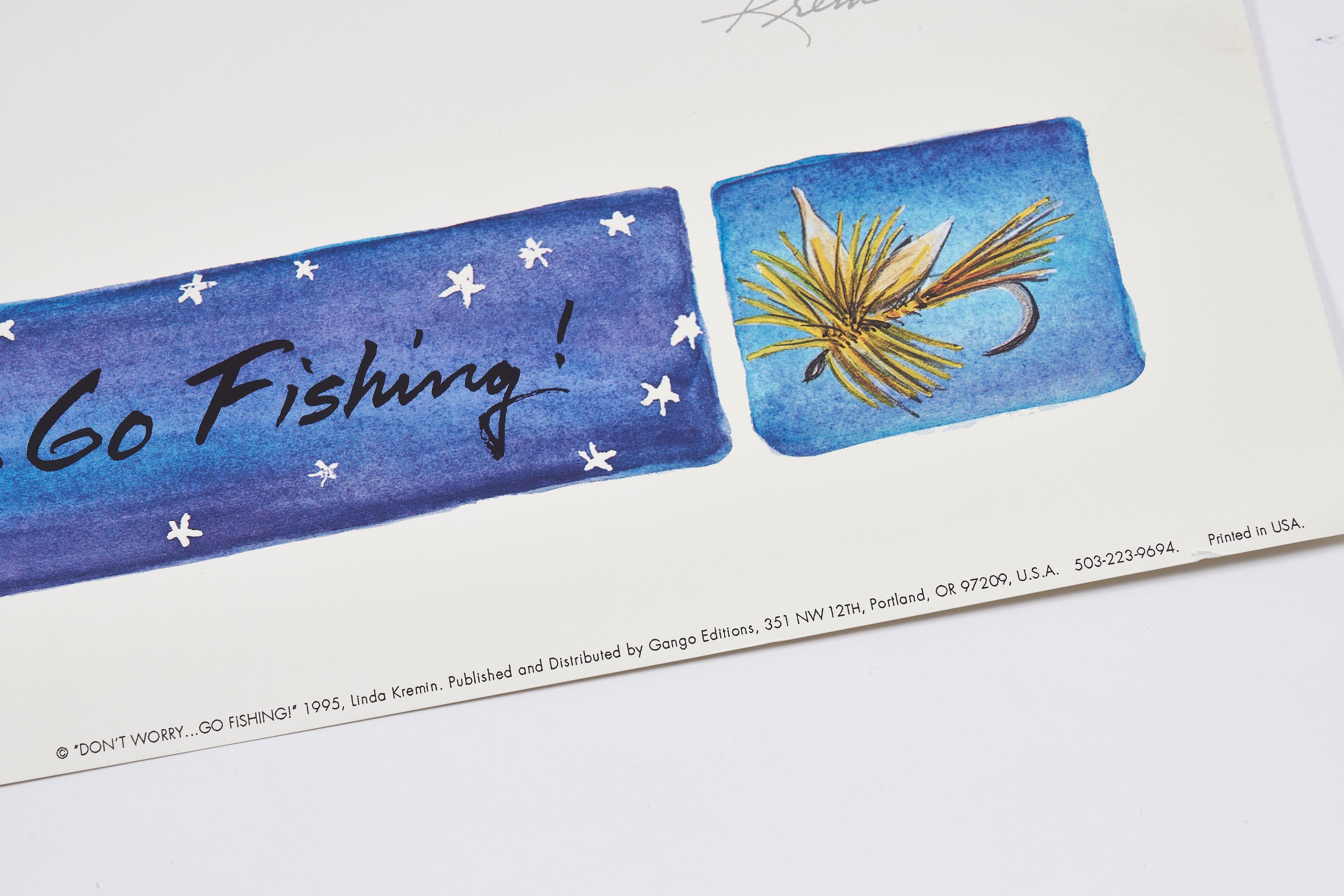 【限定5枚】DON’T WORRY…GO FISHING! - Gango Editions 1995 / アノニマス