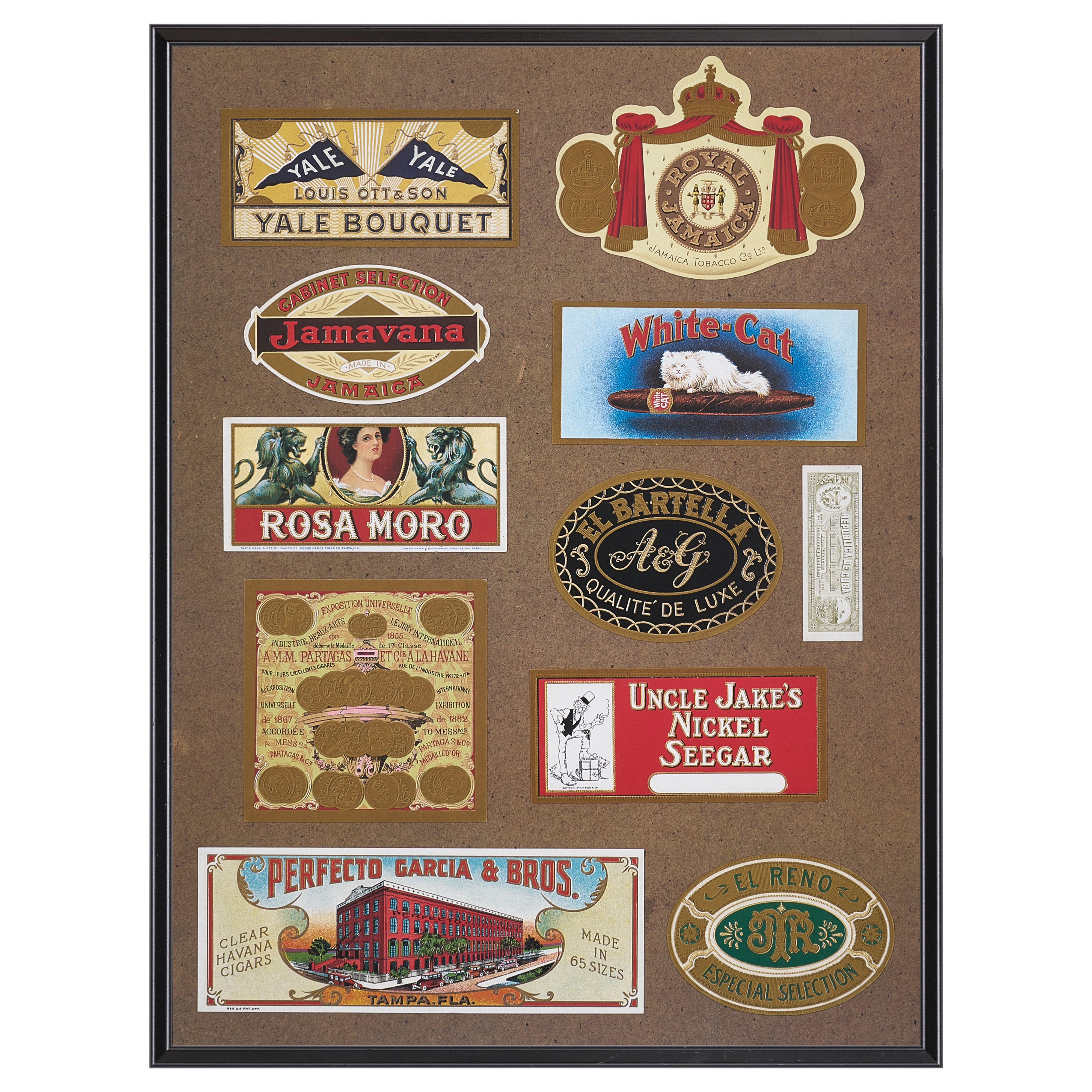 【限定5枚】Vintage Cigar Label Collection - Bruce McGaw Graphics 1996 / アノニマス