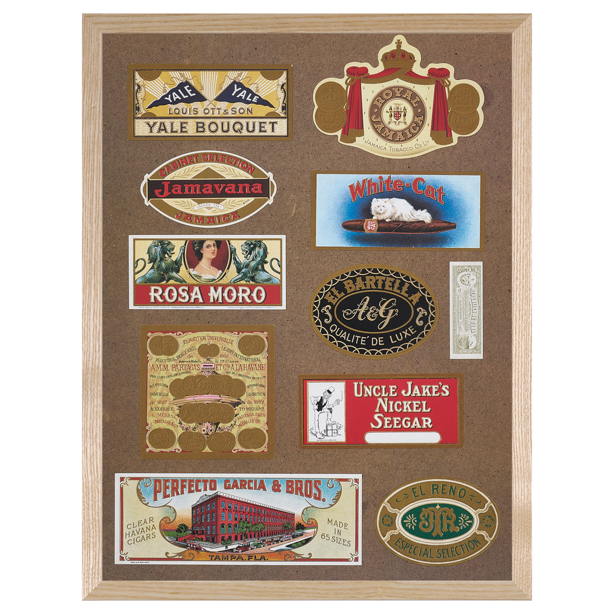 【限定5枚】Vintage Cigar Label Collection - Bruce McGaw Graphics 1996 ...