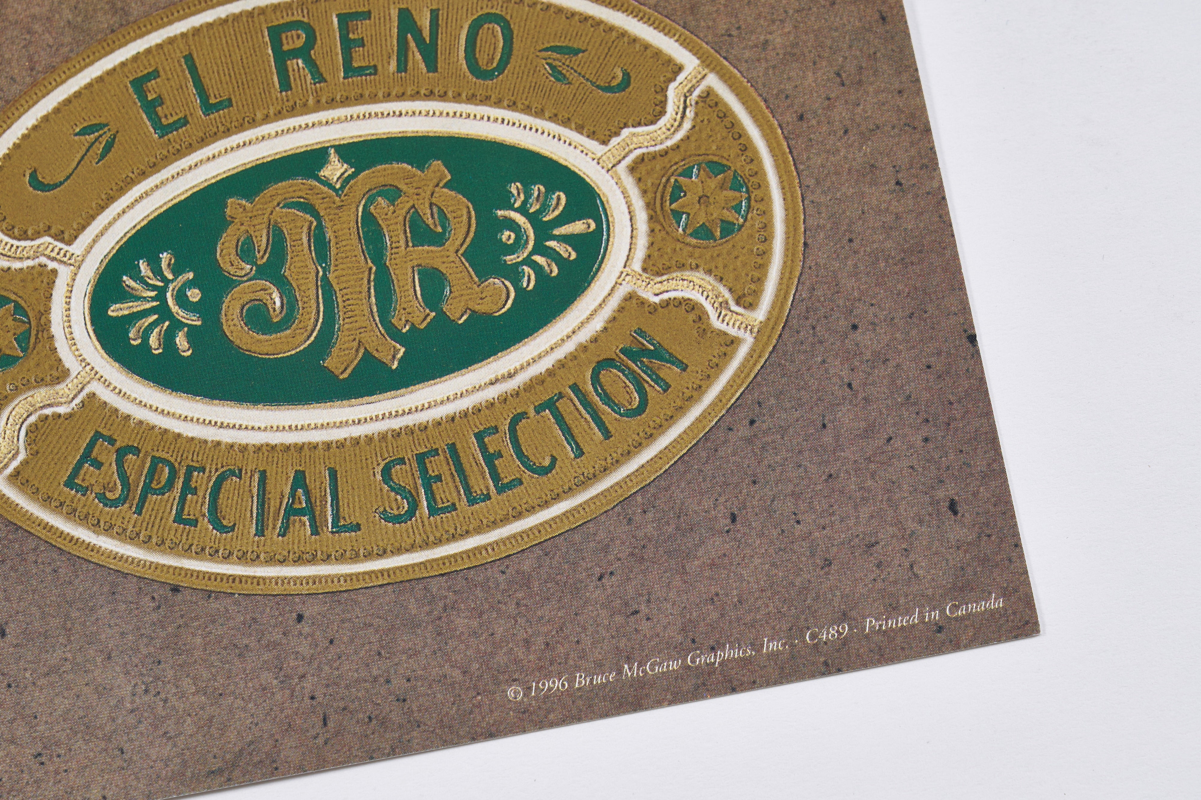 【限定5枚】Vintage Cigar Label Collection - Bruce McGaw Graphics 1996 / アノニマス