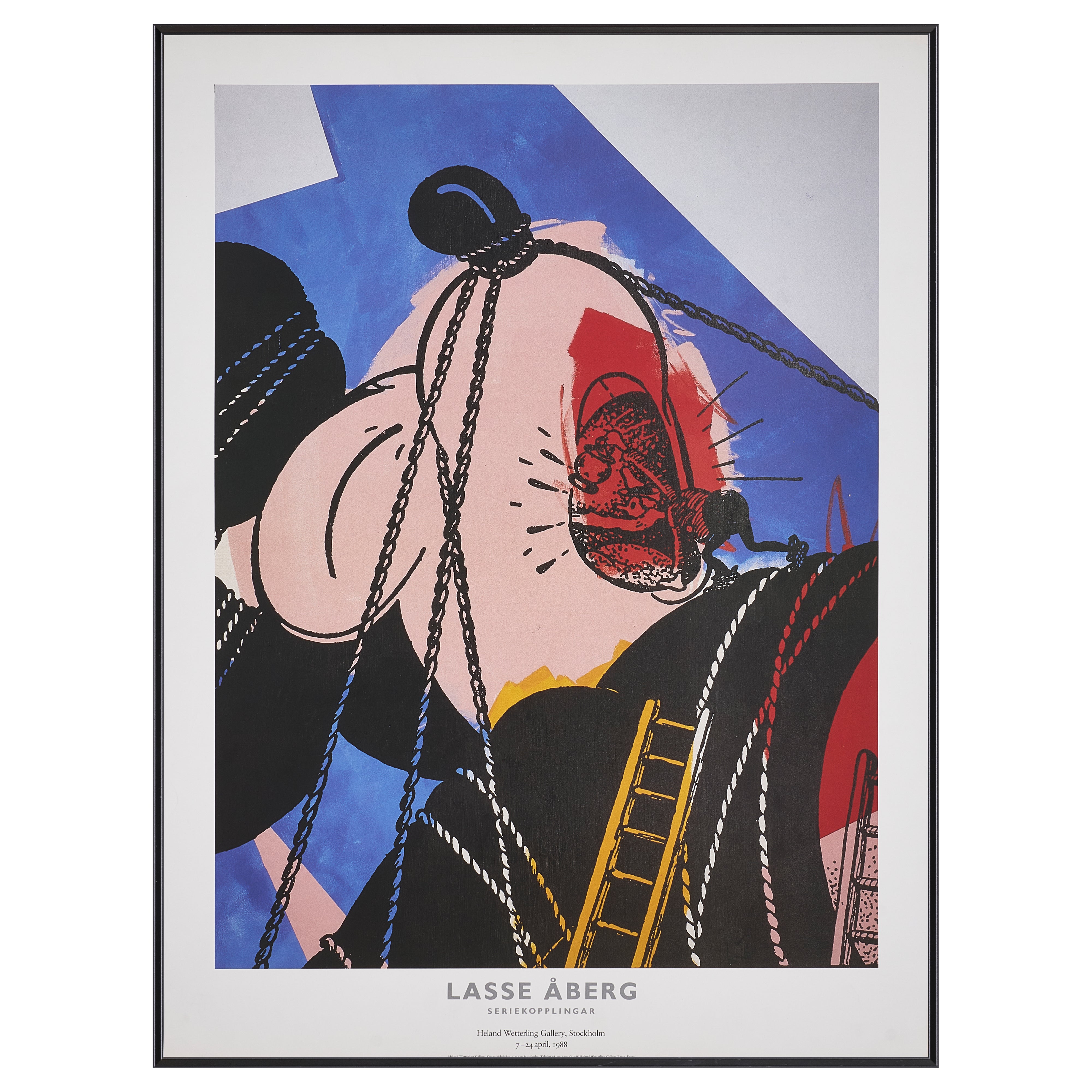 【8/31まで期間限定販売】【限定10枚】SERIEKOPPLINGAR 1988 - Heland Wetterling Gallery 1988 / ラッセ・アベリ