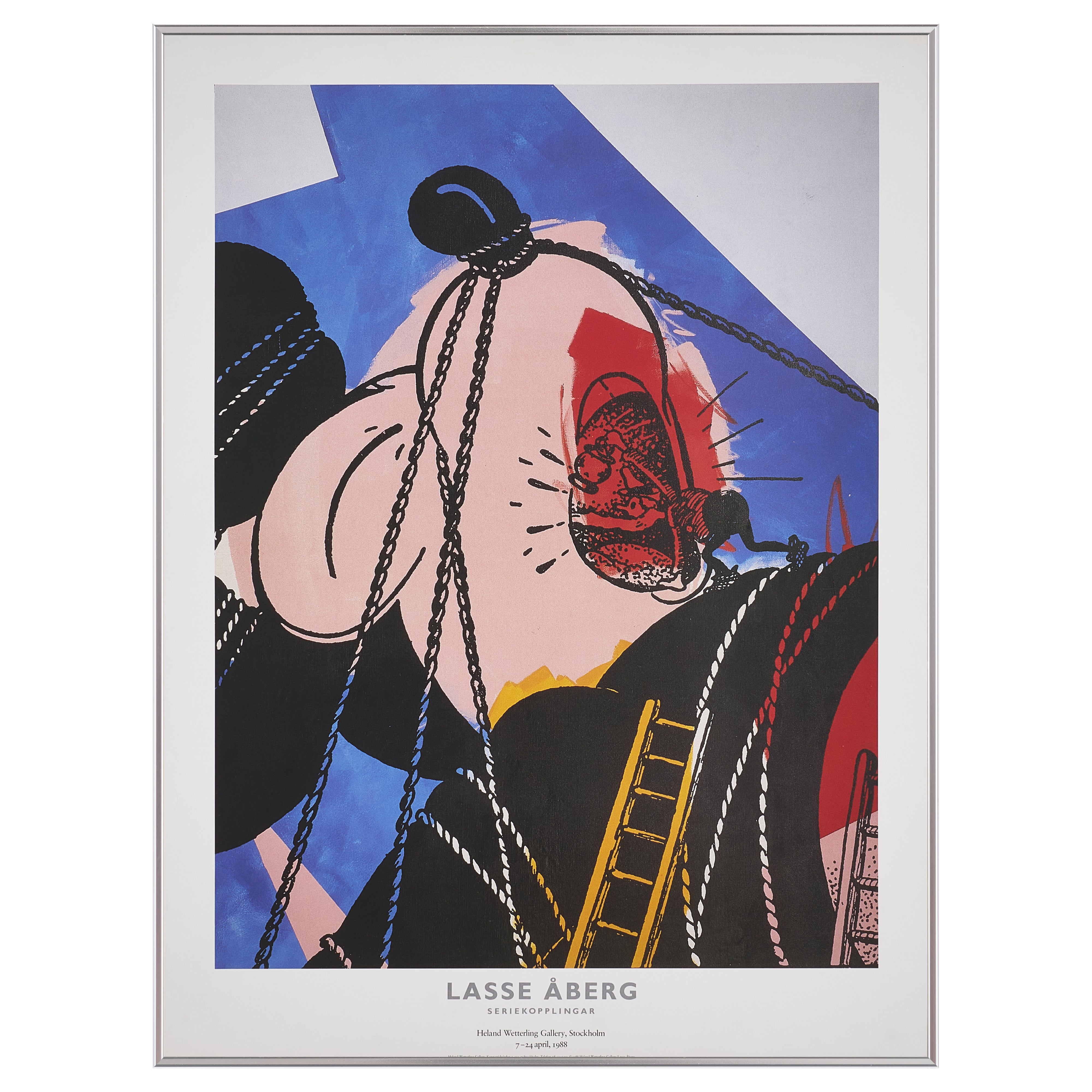 【8/31まで期間限定販売】【限定10枚】SERIEKOPPLINGAR 1988 - Heland Wetterling Gallery 1988 / ラッセ・アベリ