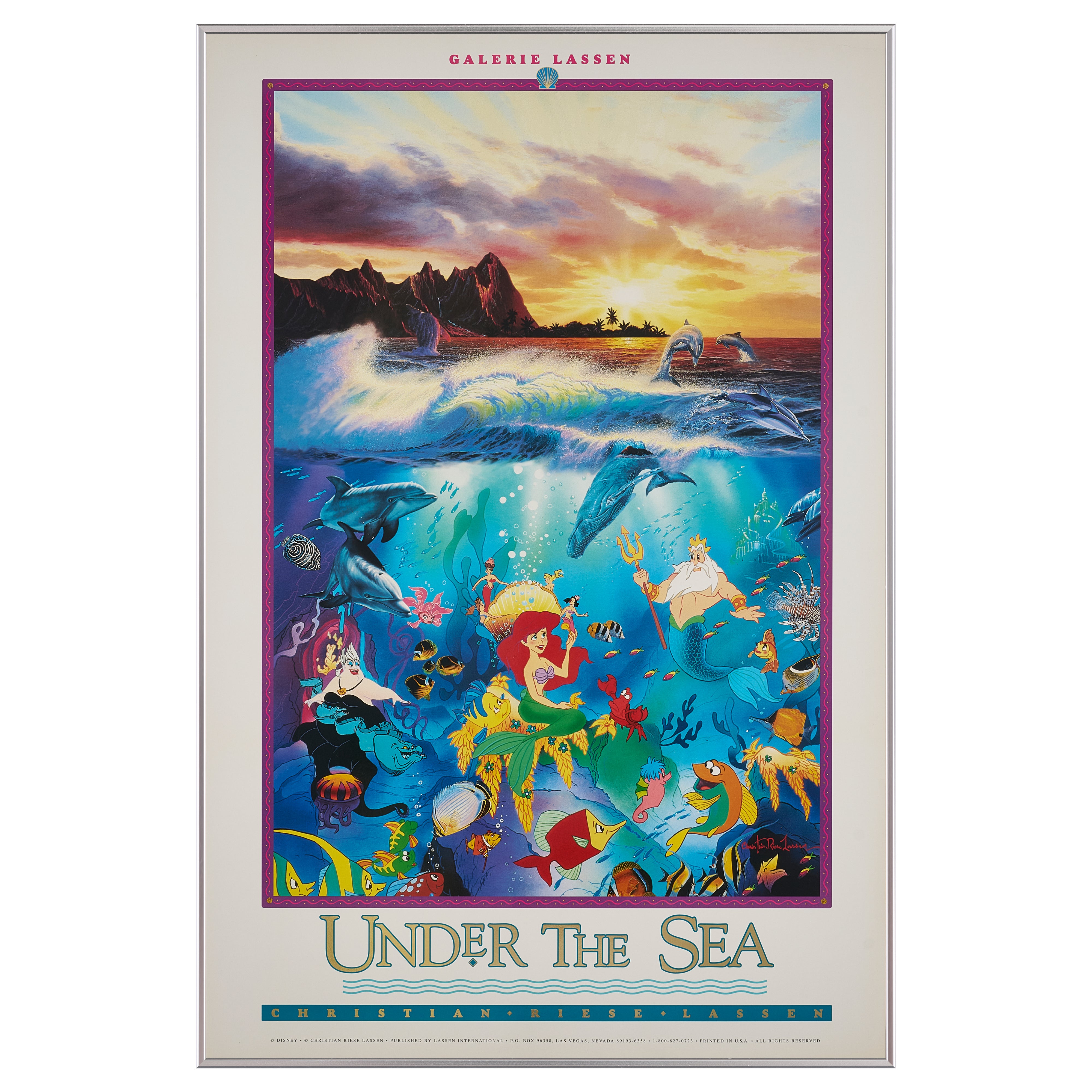 【限定5枚】UNDER THE SEA - DISNEY 1990s / クリスチャン・リース・ラッセン