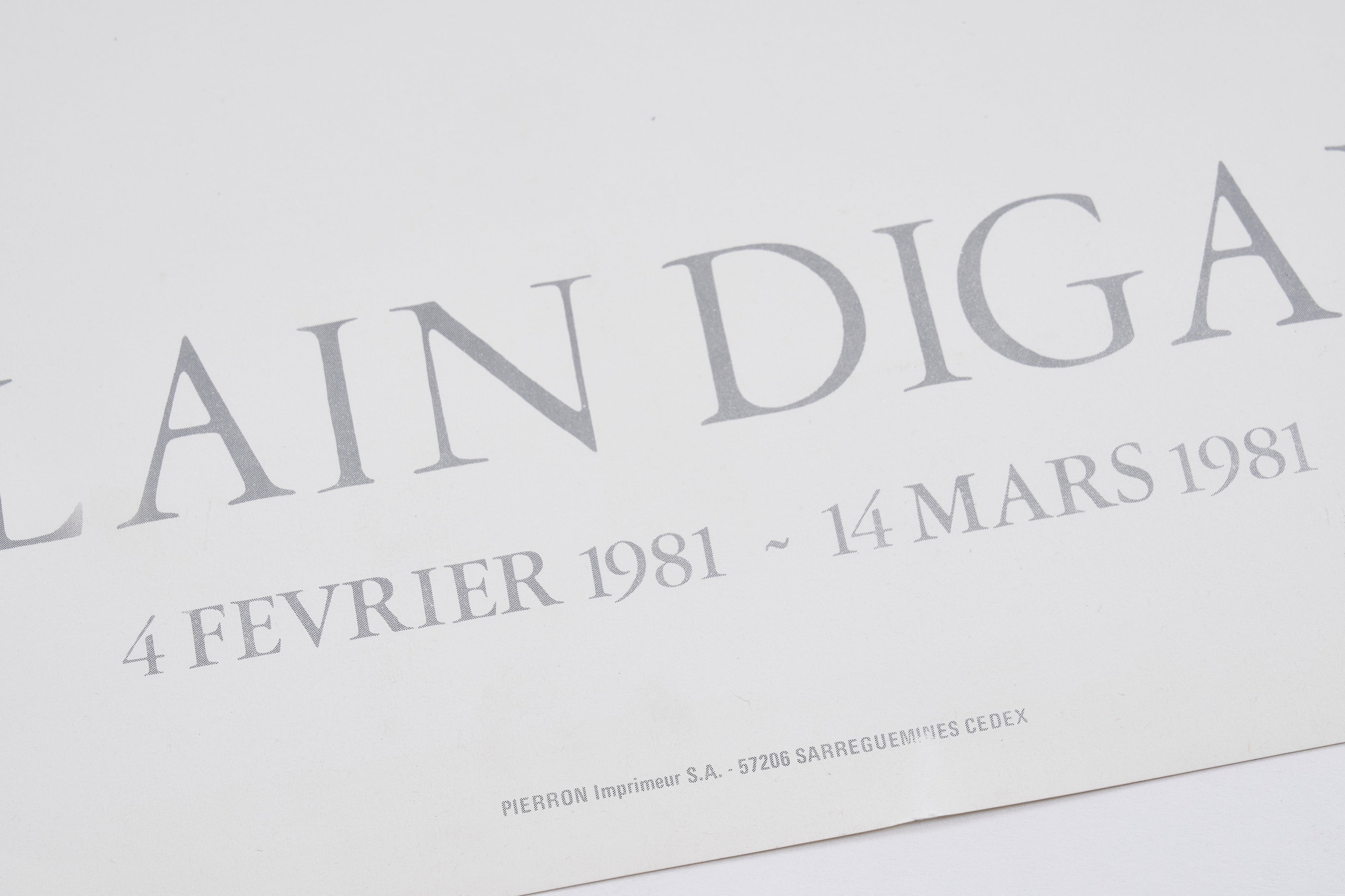 【限定10枚】AU VENT D’ARLES - GALERIE ALAIN DIGARD 1981 / アレクサンダー・カルダー