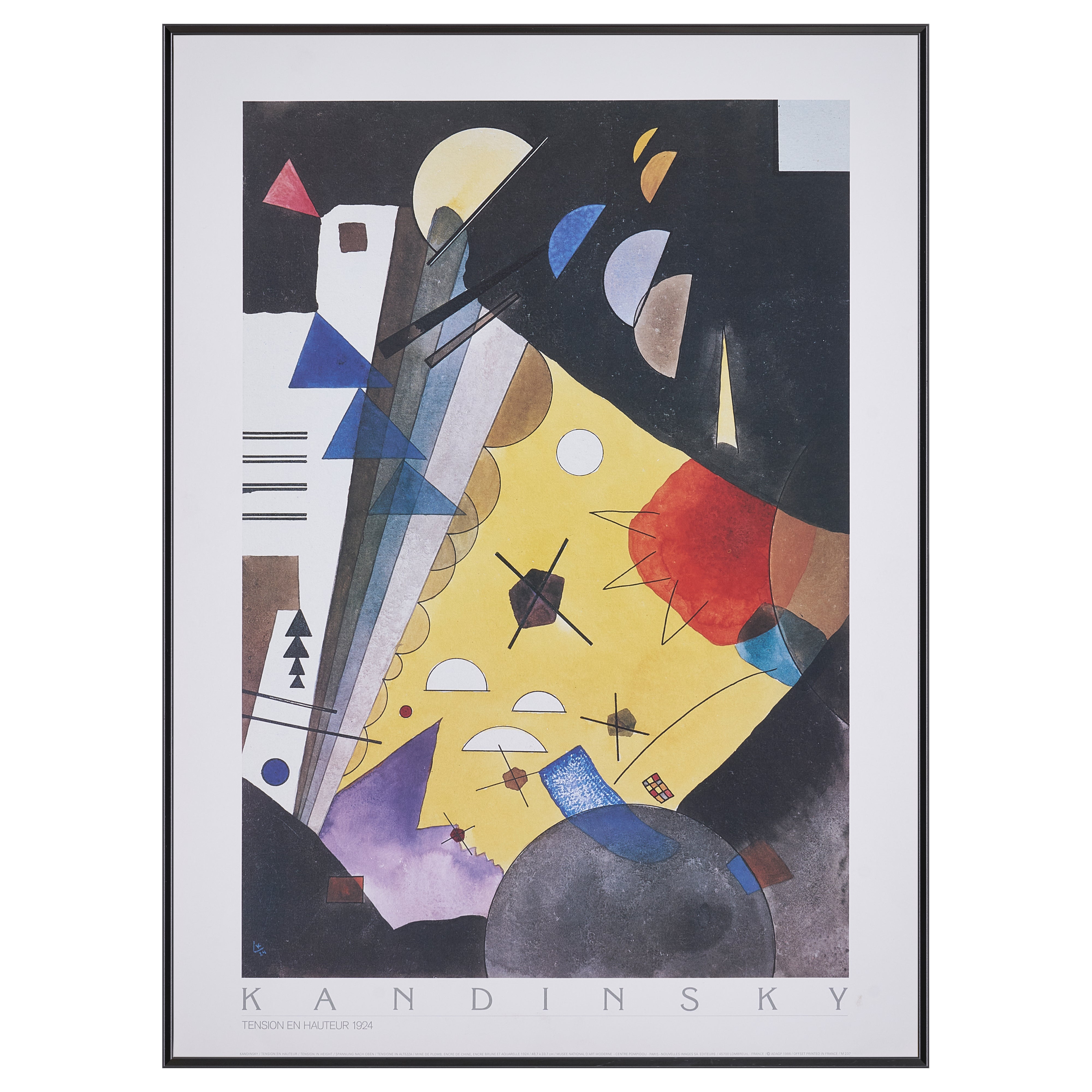 限定10枚】TENSION EN HAUTEUR 1924 - NOUVELLES IMAGES 1986