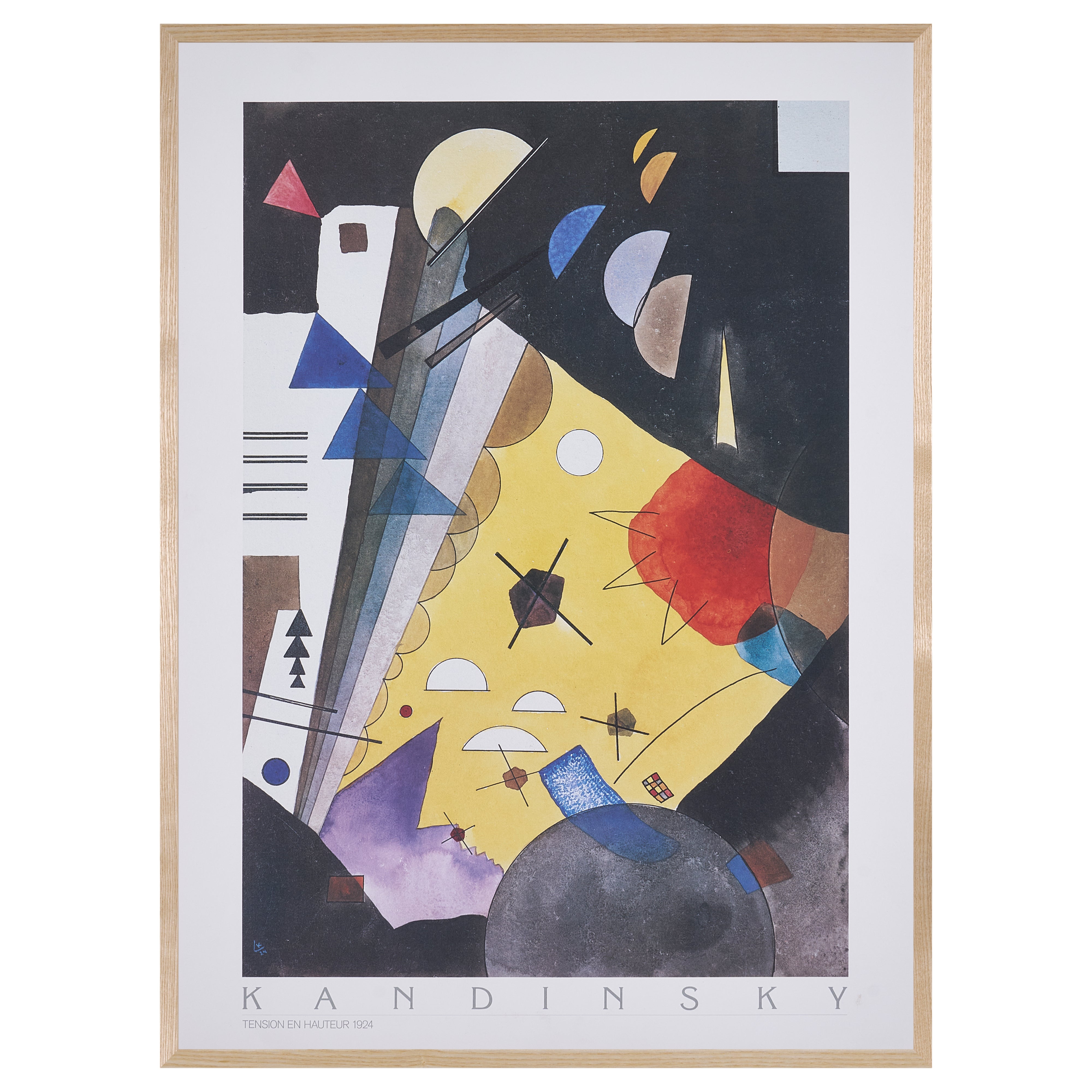 【限定10枚】TENSION EN HAUTEUR 1924 - NOUVELLES IMAGES 1986 / ワシリー・カンディンスキー