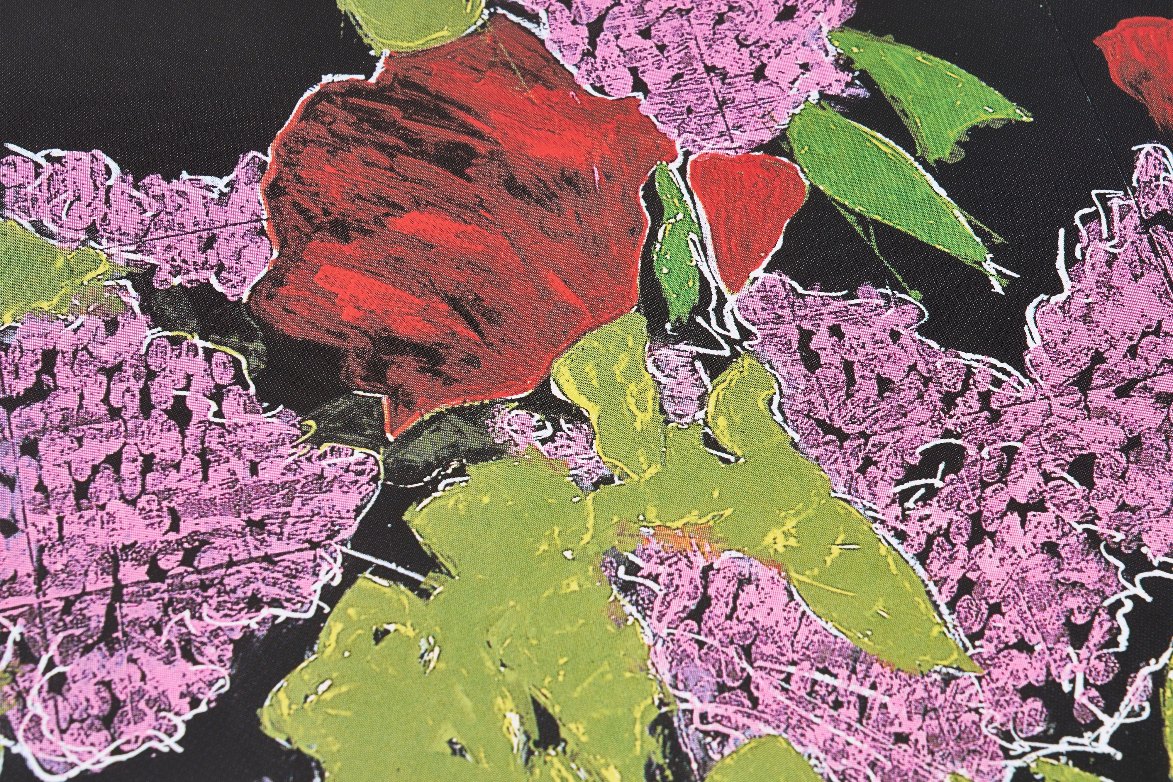 【限定30枚】Lilacs in a Vase 1987 -Gallery A.P.J. 1990s / ドナルド・サルタン