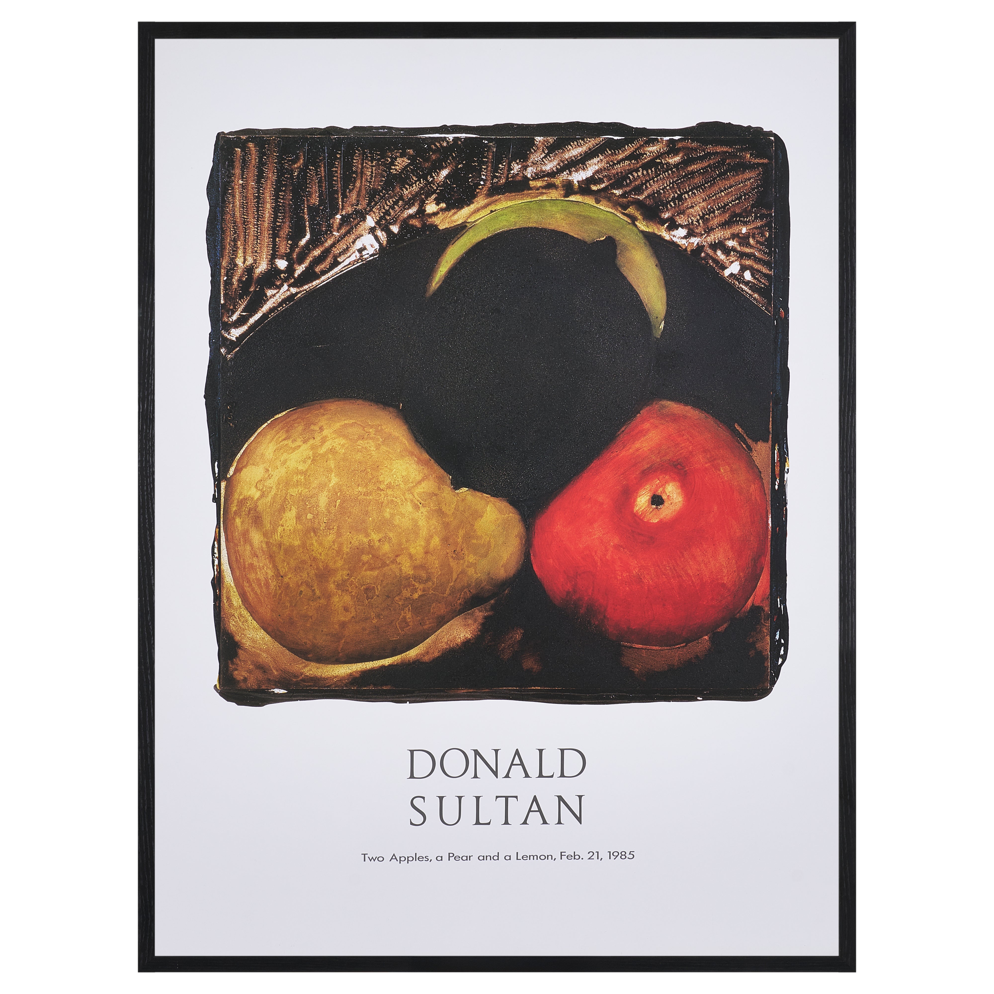 【限定30枚】Two Apples, a Pear and a Lemon 1985 - Gallery A.P.J. 1990s / ドナルド・サルタン