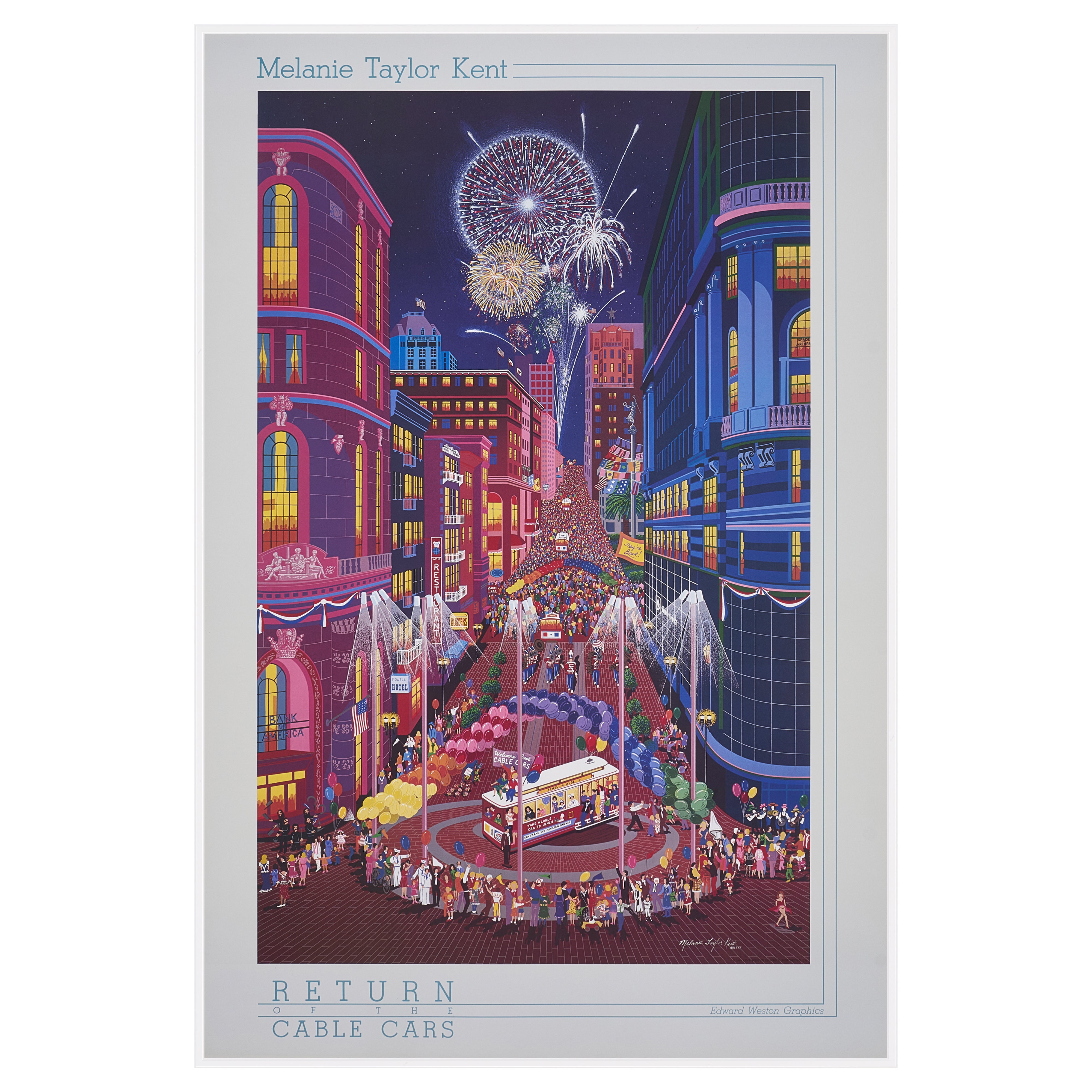 【限定30枚】RETURN OF THE CABLE CARS 1985 / メラニー・テイラー・ケント