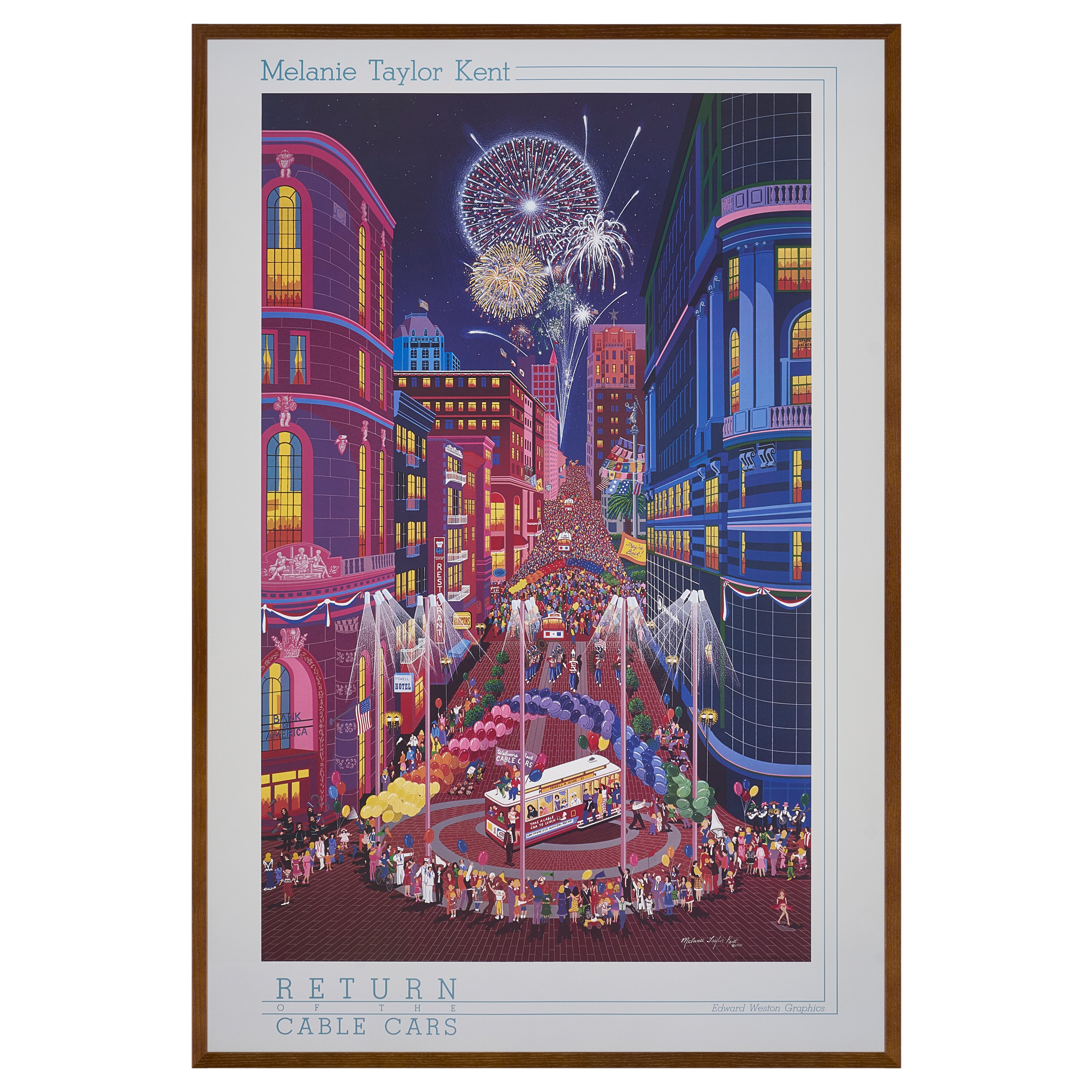 【限定30枚】RETURN OF THE CABLE CARS 1985 / メラニー・テイラー・ケント