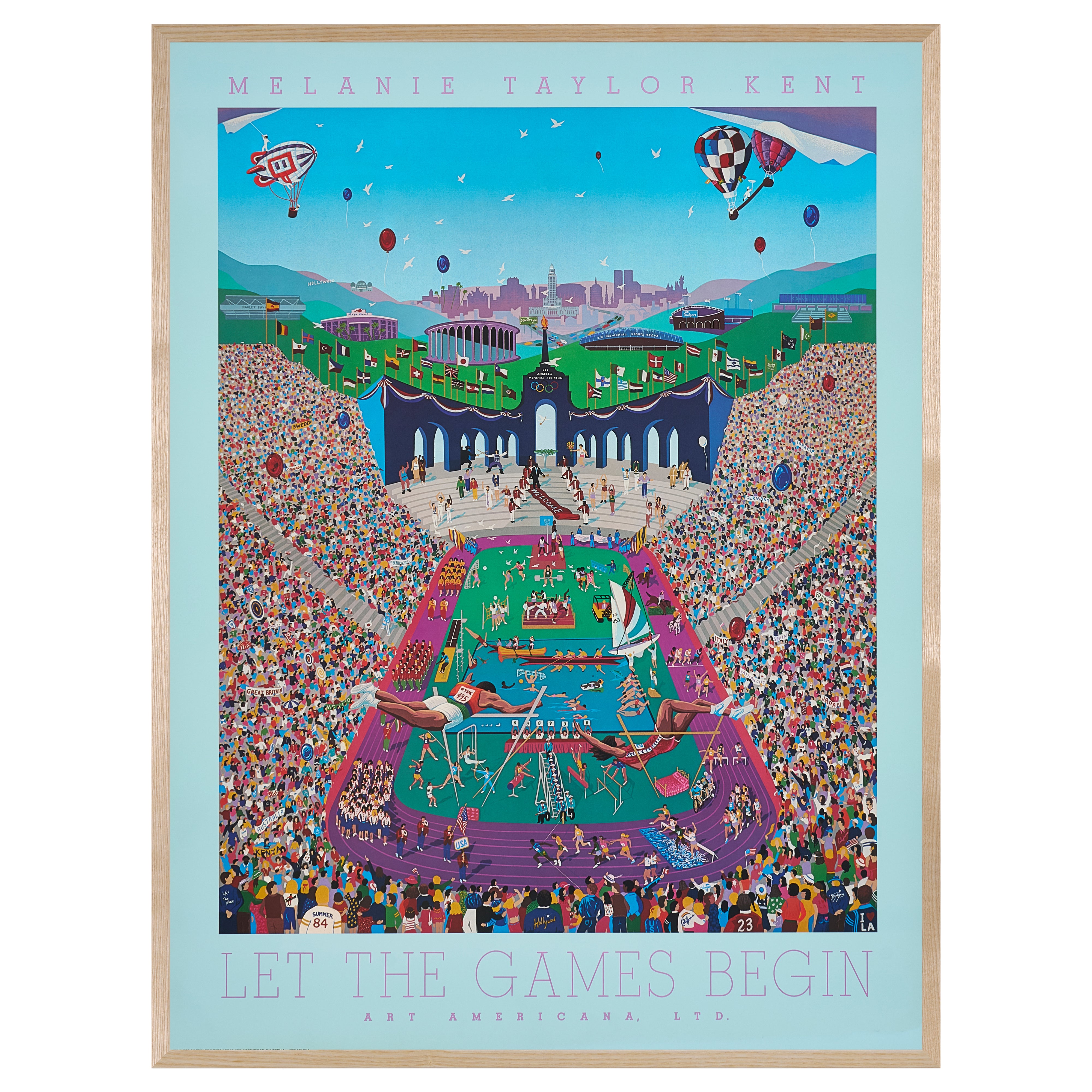 【限定30枚】LET THE GAMES BEGIN 1984 / メラニー・テイラー・ケント