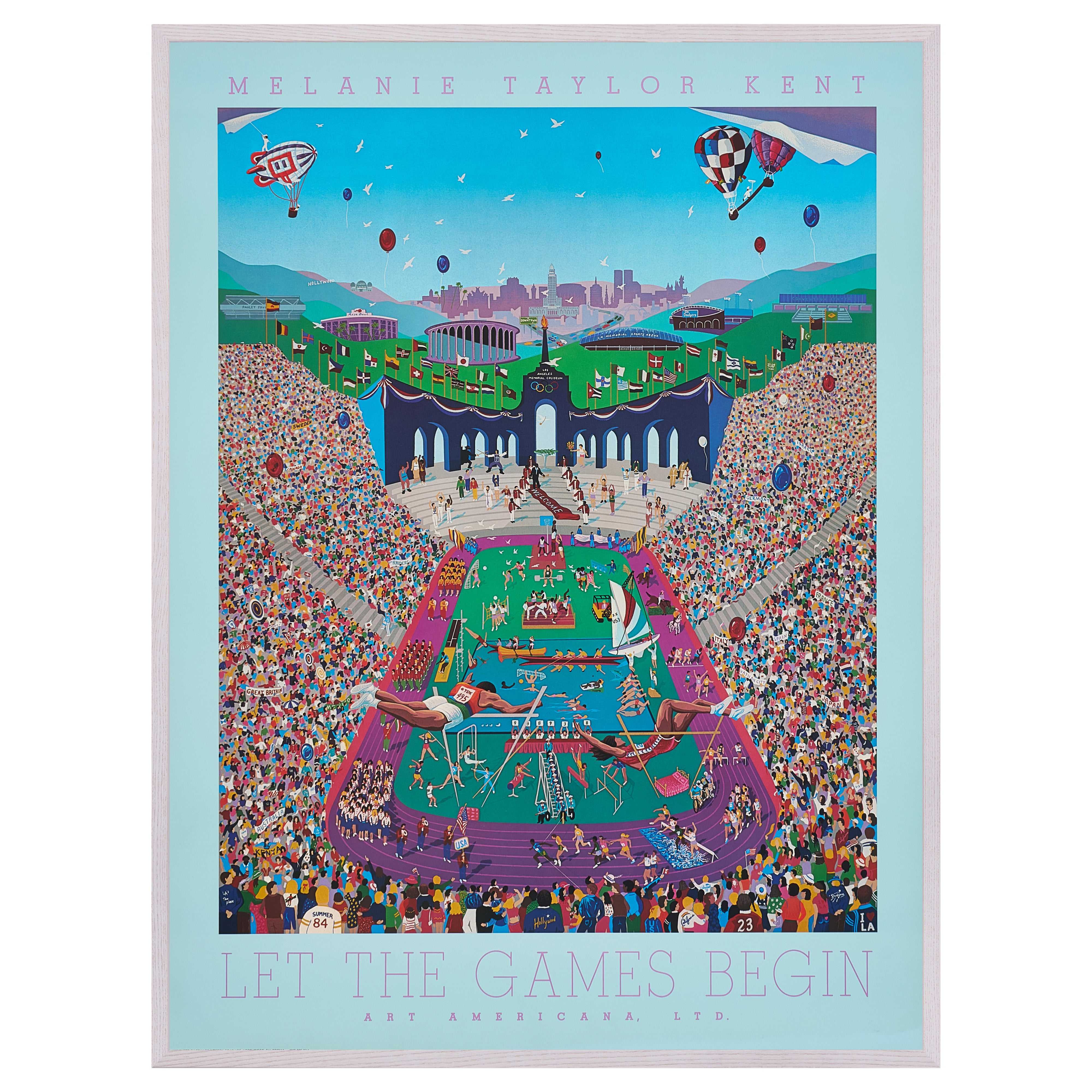 【限定30枚】LET THE GAMES BEGIN 1984 / メラニー・テイラー・ケント