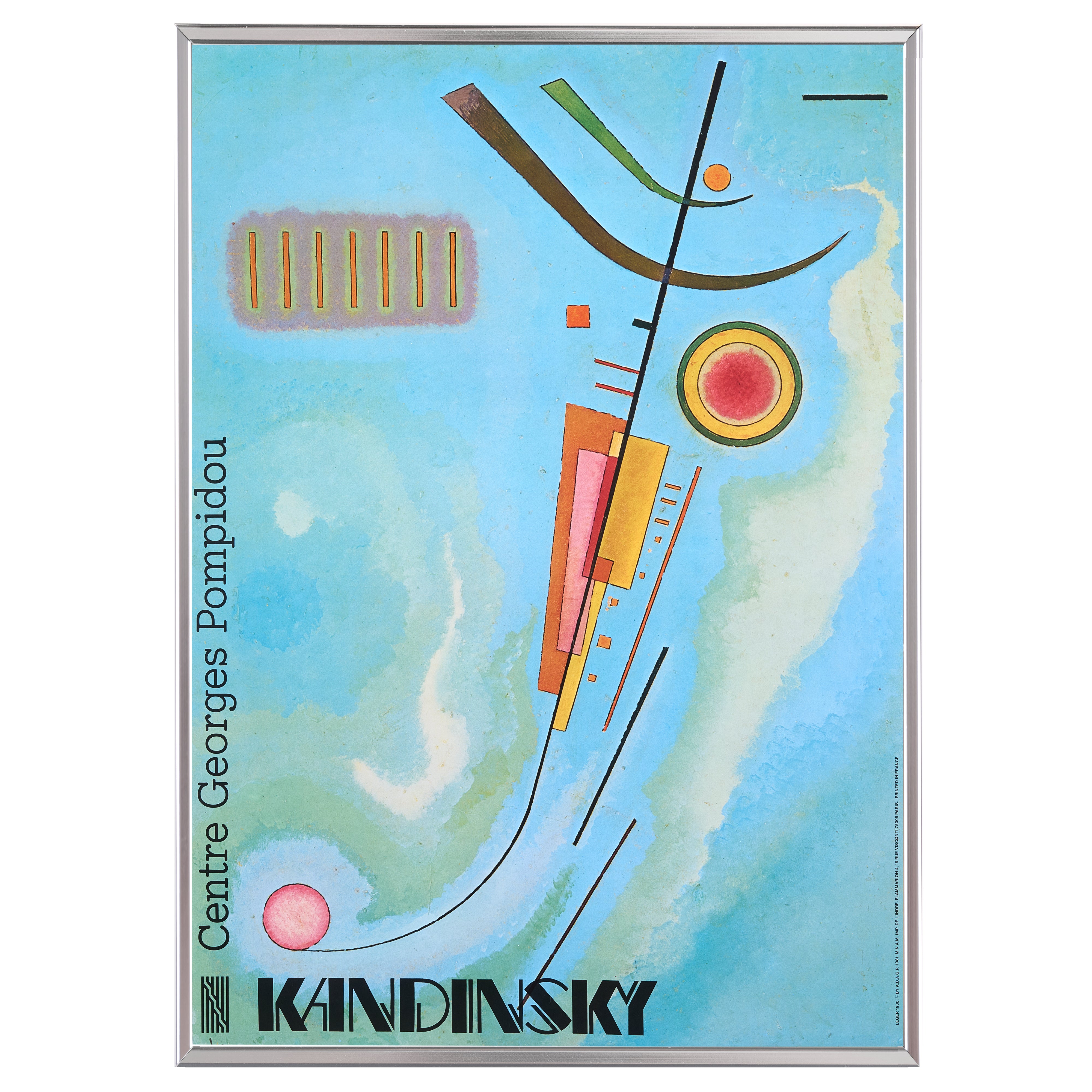 【限定5枚】LEGER 1930 - Centre Georges Pompidou 1981 / ワシリー・カンディンスキー