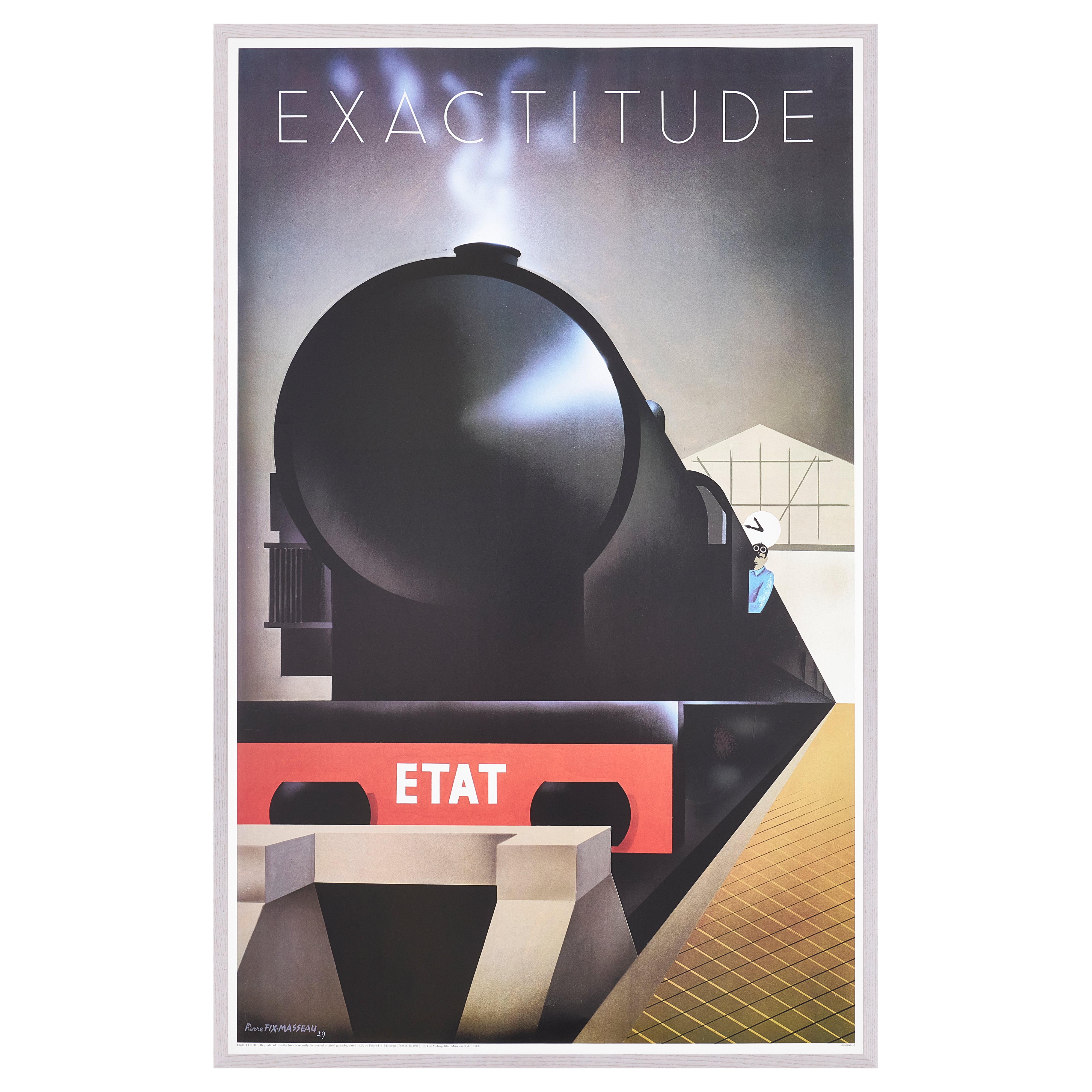 【限定10枚】EXACTITUDE 1929 - The Metropolitan Museum of Art 1982 / ピエール・フィックス＝マッソー