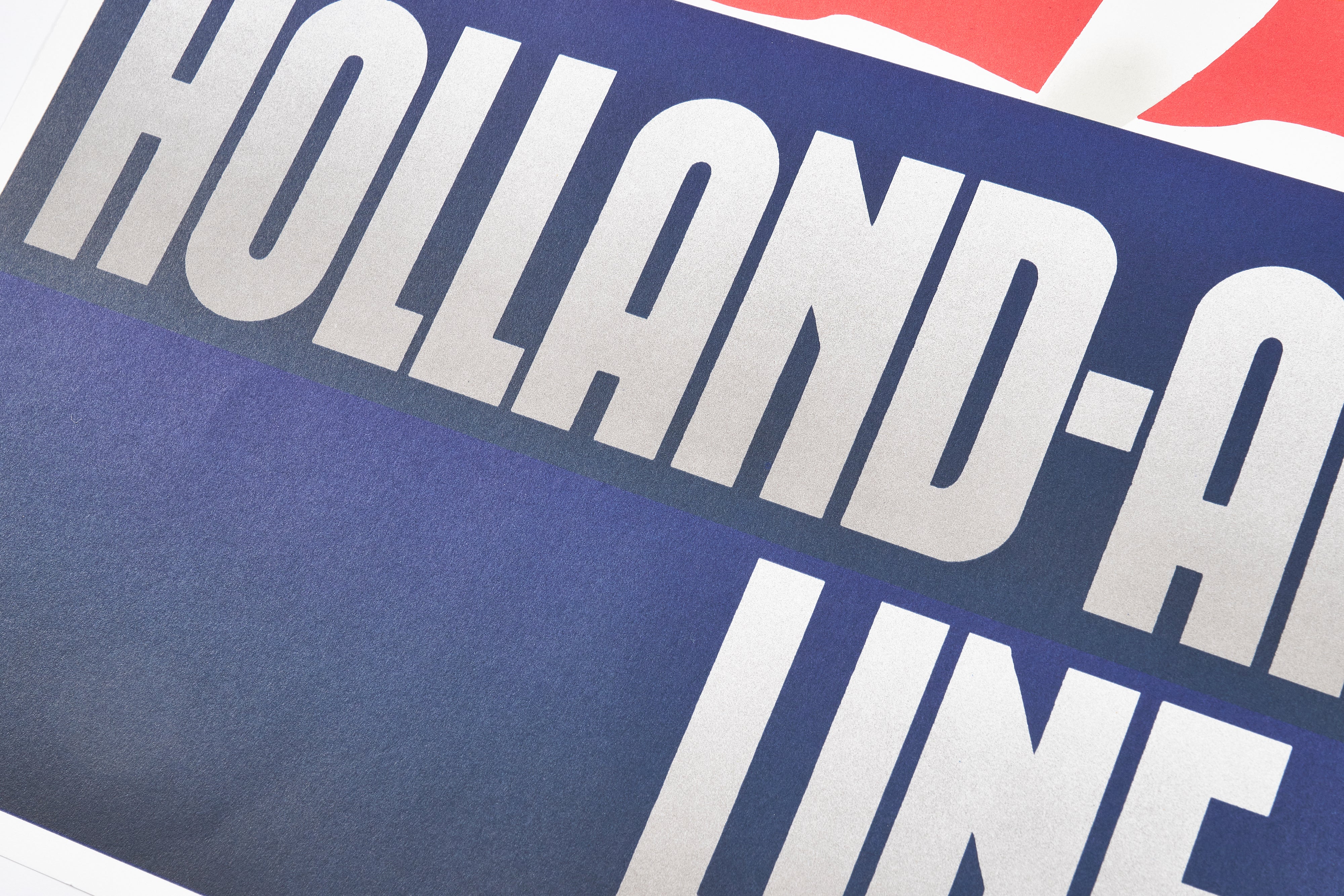 【限定10枚】HOLLAND-AMERICA LINE 1936 - SOHO PRINT EDITIONS 1982 / ウィレム・フレデリック・テン・ブローク